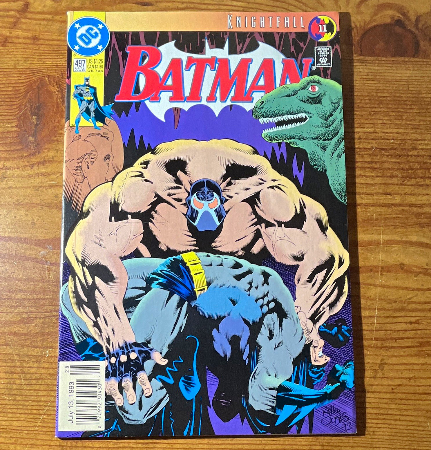 Batman #497 nm newsstand Batman #497 nm newsstand