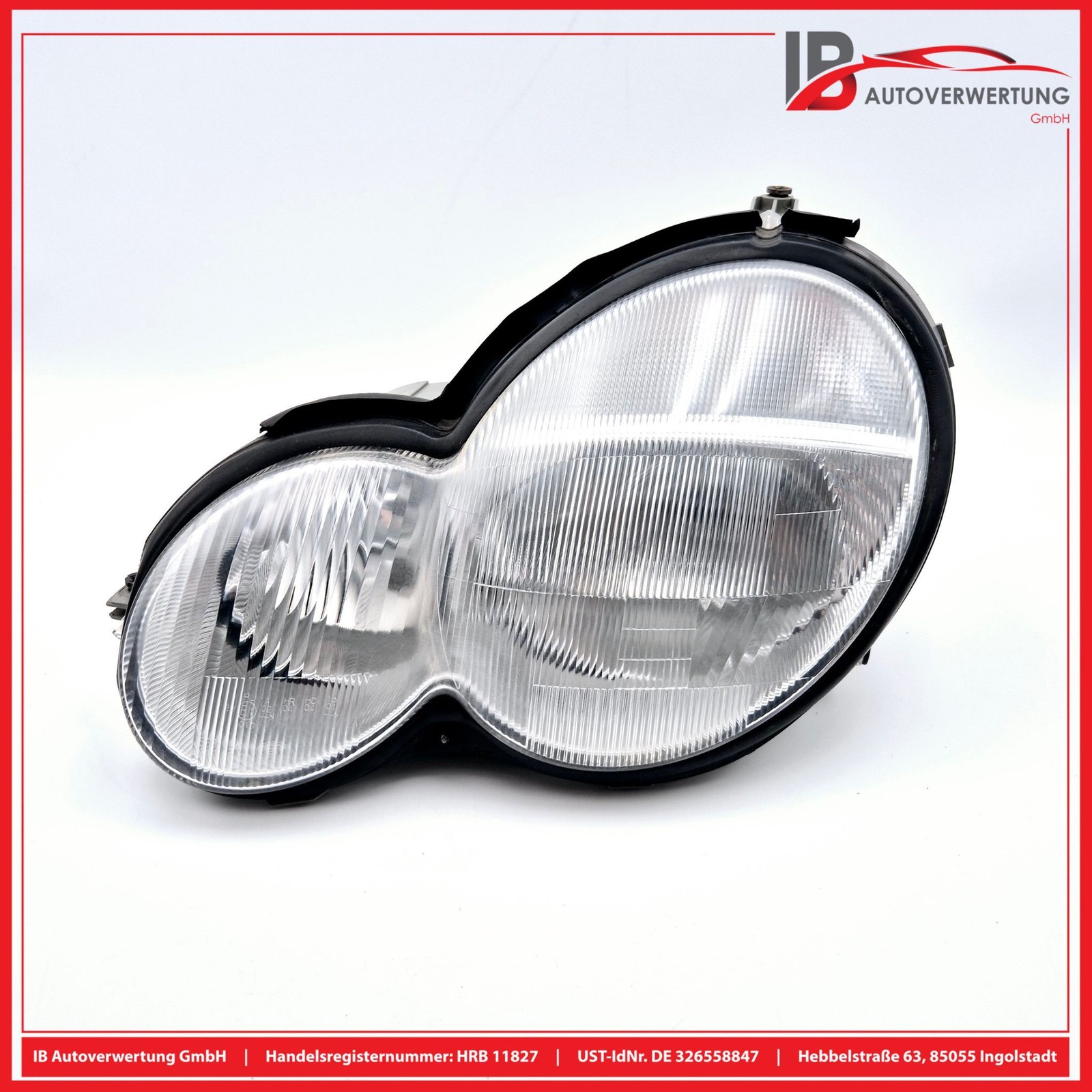 Headlight Sport Coupe Left A2038200361 Mercedes-Benz CL203 HELLA Genuine