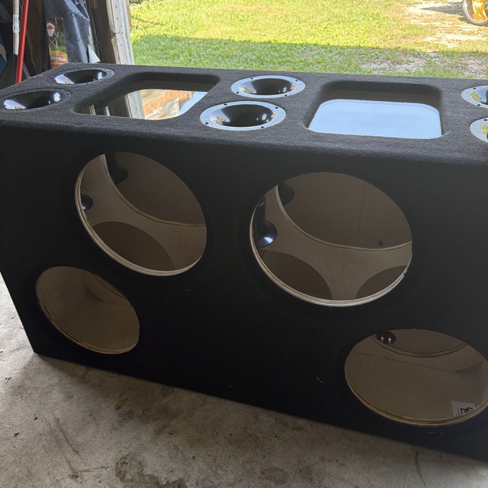 Custom Ported Sub Enclosure Box for 4 12\ Custom Ported Sub Enclosure Box for 4 12\