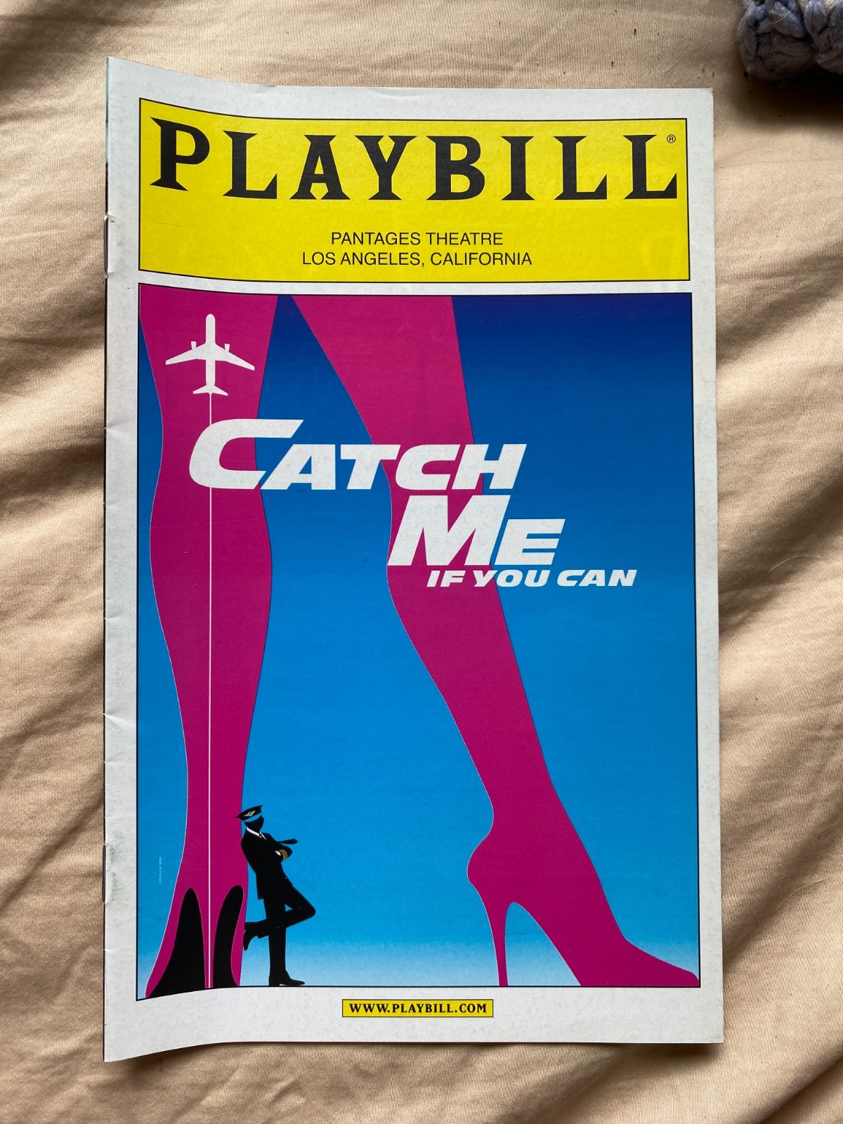 Catch Me If You Can - Playbill (Pantages Theater) Catch Me If You Can - Playbill (Pantages Theater)