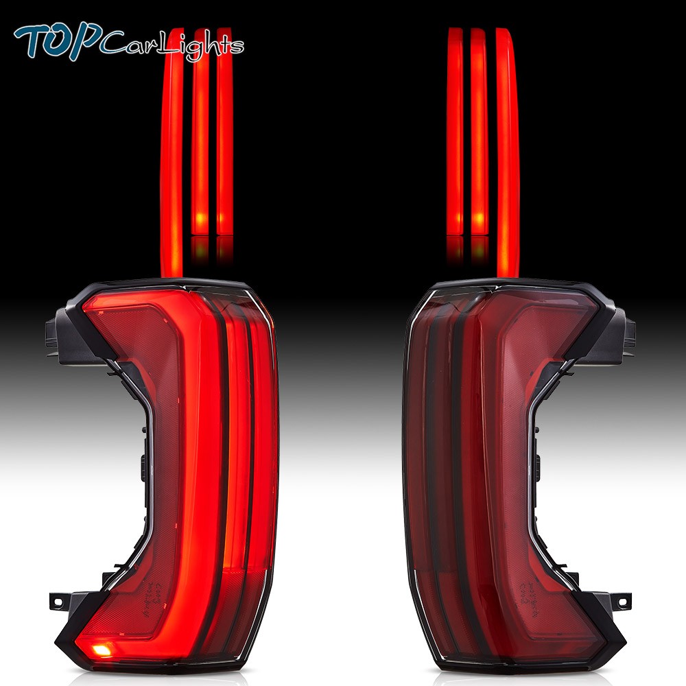 VLAND RED LED Tail Lights For 2022-2024 Toyota Tundra  W/Animation & Sequential