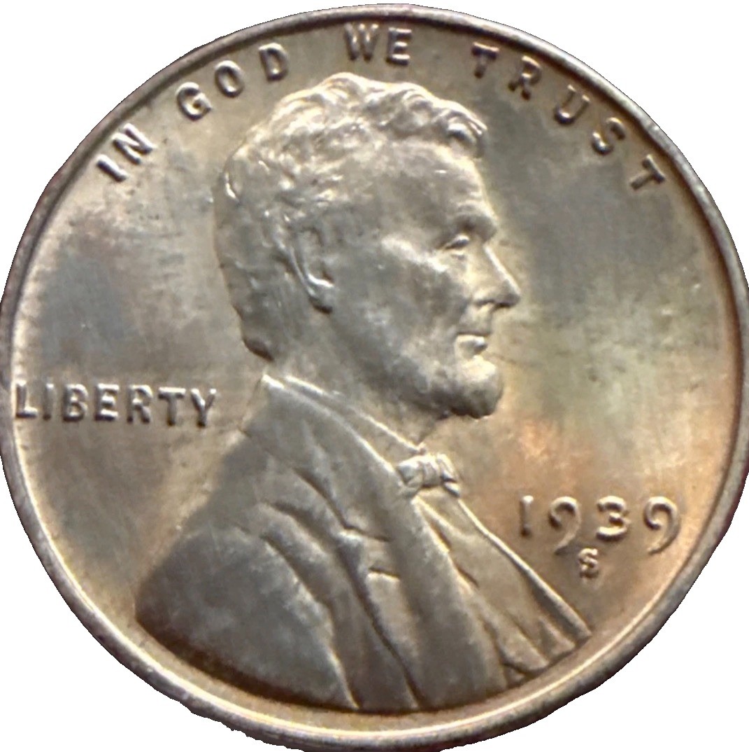 1939-S Lincoln Wheat Cent Penny BU SOLD AS PICTURED *UNCIRCULATED* RED #2756 1939-S Lincoln Wheat Cent Penny BU SOLD AS PICTURED *UNCIRCULATED* RED #2756