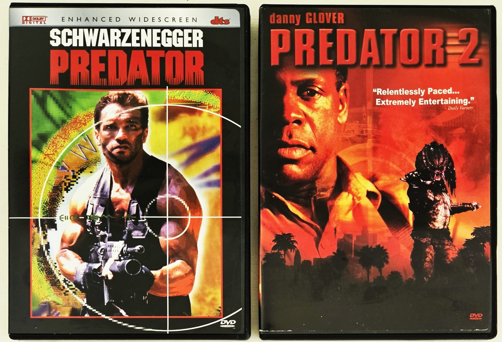 Predator (1987) & Predator 2 (1990) DVD Collection - Excellent Predator (1987) & Predator 2 (1990) DVD Collection - Excellent