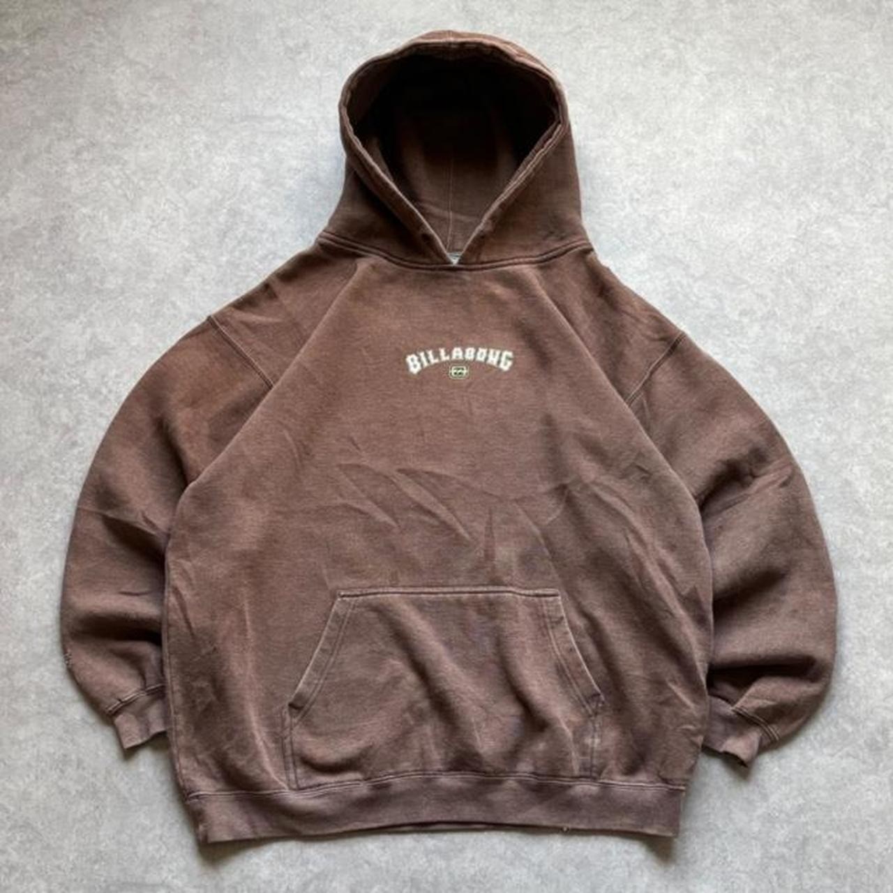 Vintage 2000s Billabong Mocha Brown Hoodie Y2K Skater Surf Sweatshirt Mens L Vintage 2000s Billabong Mocha Brown Hoodie Y2K Skater Surf Sweatshirt Mens L