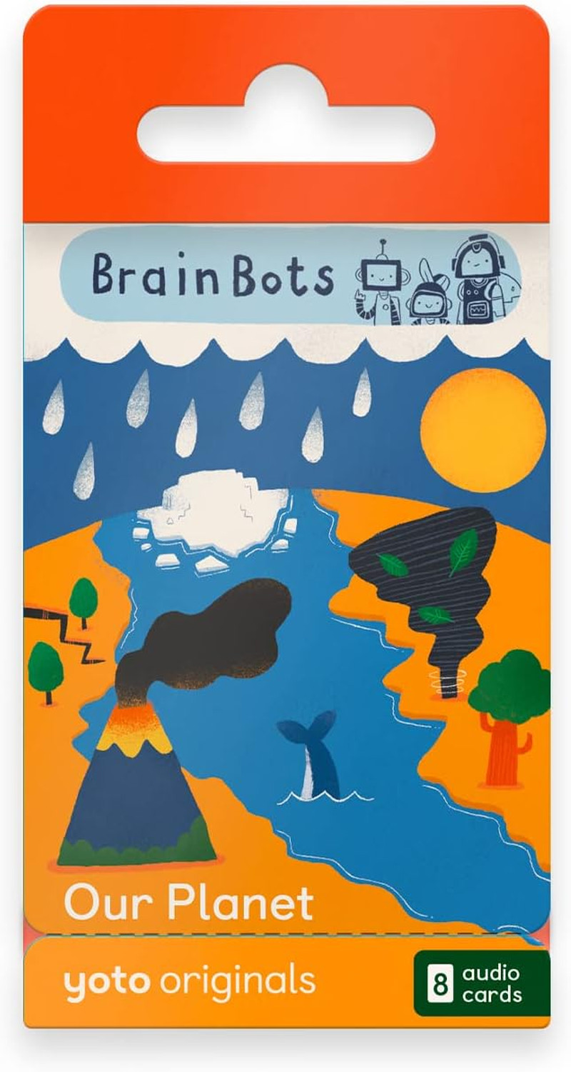 YOTO BrainBots: Our Planet - 8 Kids Educational Audio Cards, Ages 6+ YOTO BrainBots: Our Planet - 8 Kids Educational Audio Cards, Ages 6+