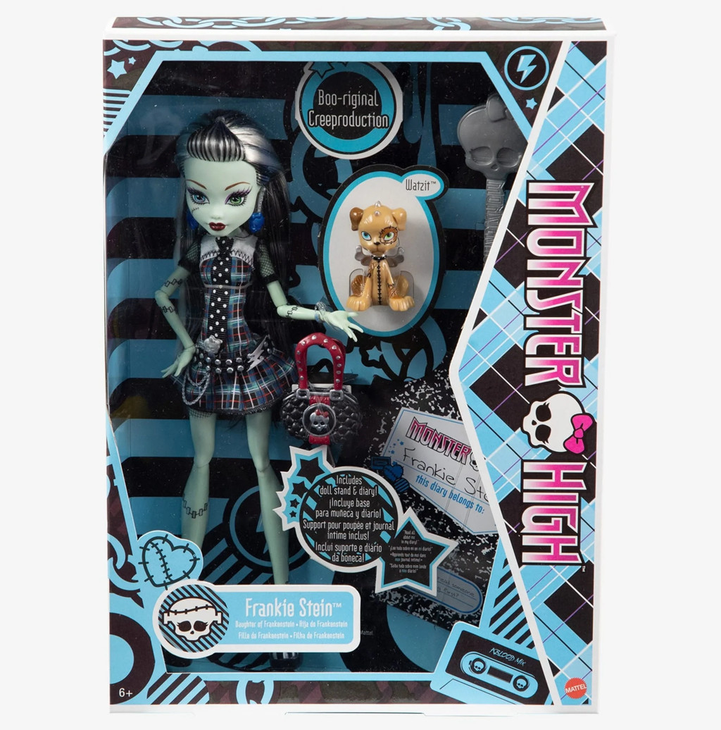 Monster High Boo-riginal Creepduction Doll Draculaura, Frankie Lagoona Clawdeen Monster High Boo-riginal Creepduction Doll Draculaura, Frankie Lagoona Clawdeen