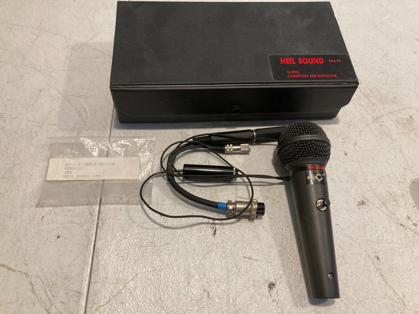 Heil Sound HM-10 Super Cardioid Dual Microphone