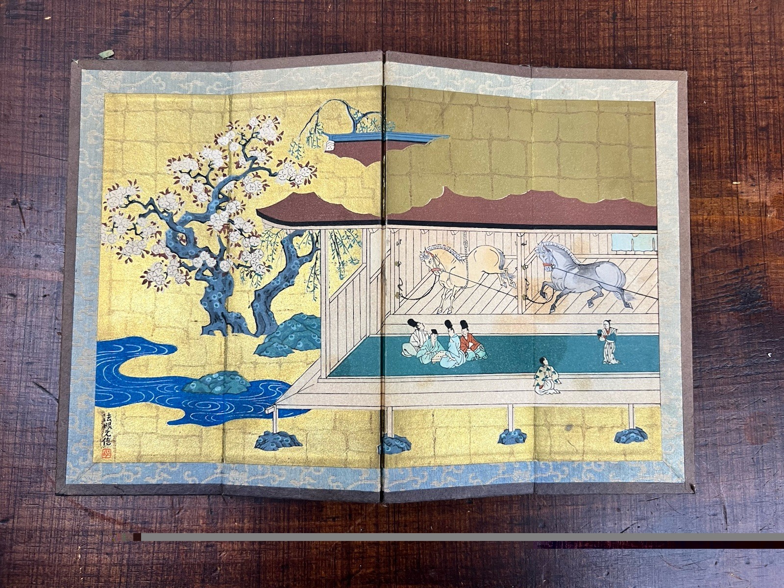 Motonobu Japanese Scene