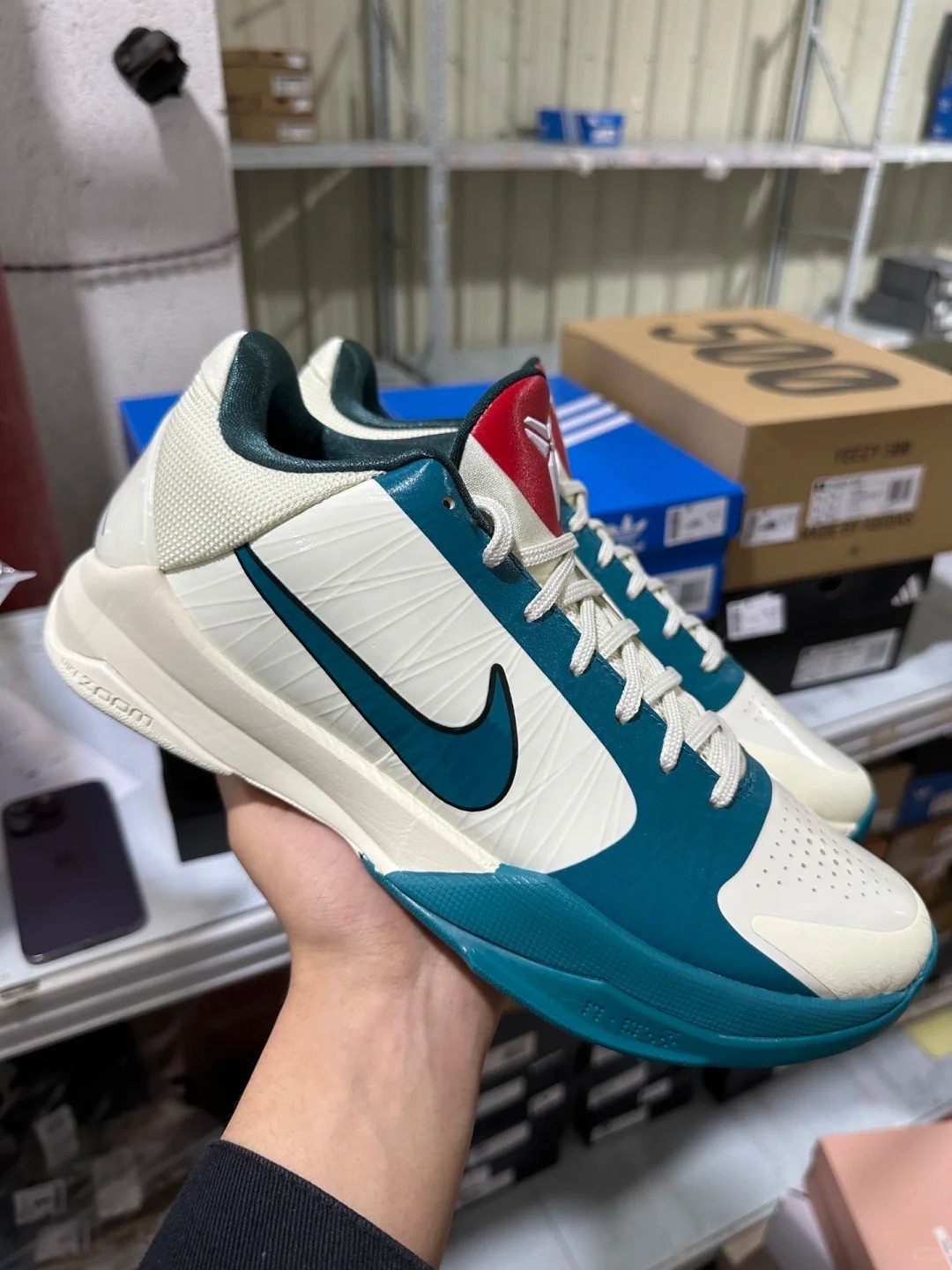 IZ1852-100 Nike Kobe 5 Protro Caitlin Clark Coconut Milk Spruce Men\'s Size 7-13 IZ1852-100 Nike Kobe 5 Protro Caitlin Clark Coconut Milk Spruce Men\'s Size 7-13