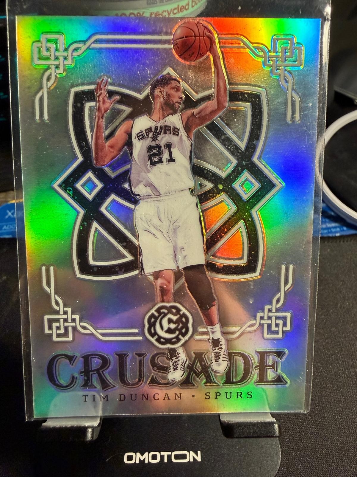 2016-17 Panini Excalibur #86 Tim Duncan Crusade Silver