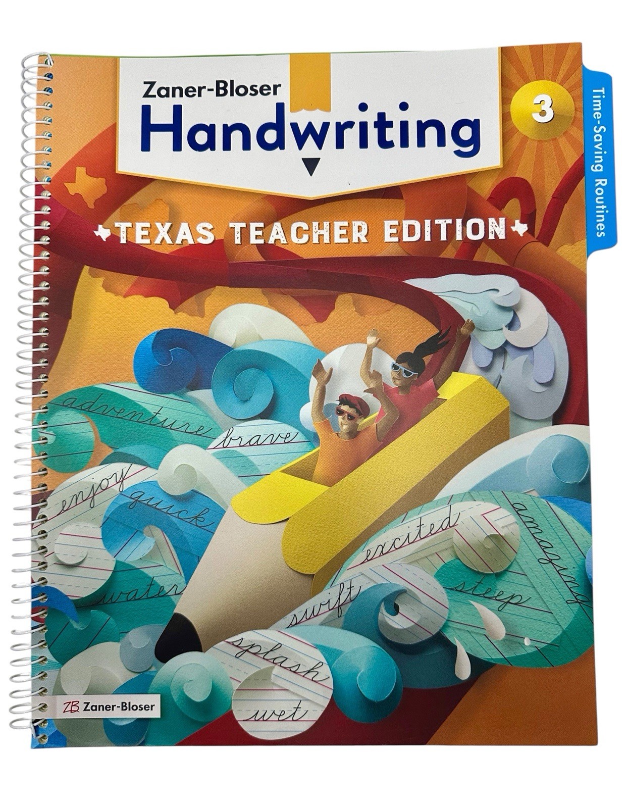 Zaner-Bloser Handwriting Grade 3 Teacher Edition Manuscript Writing Cursive NEW