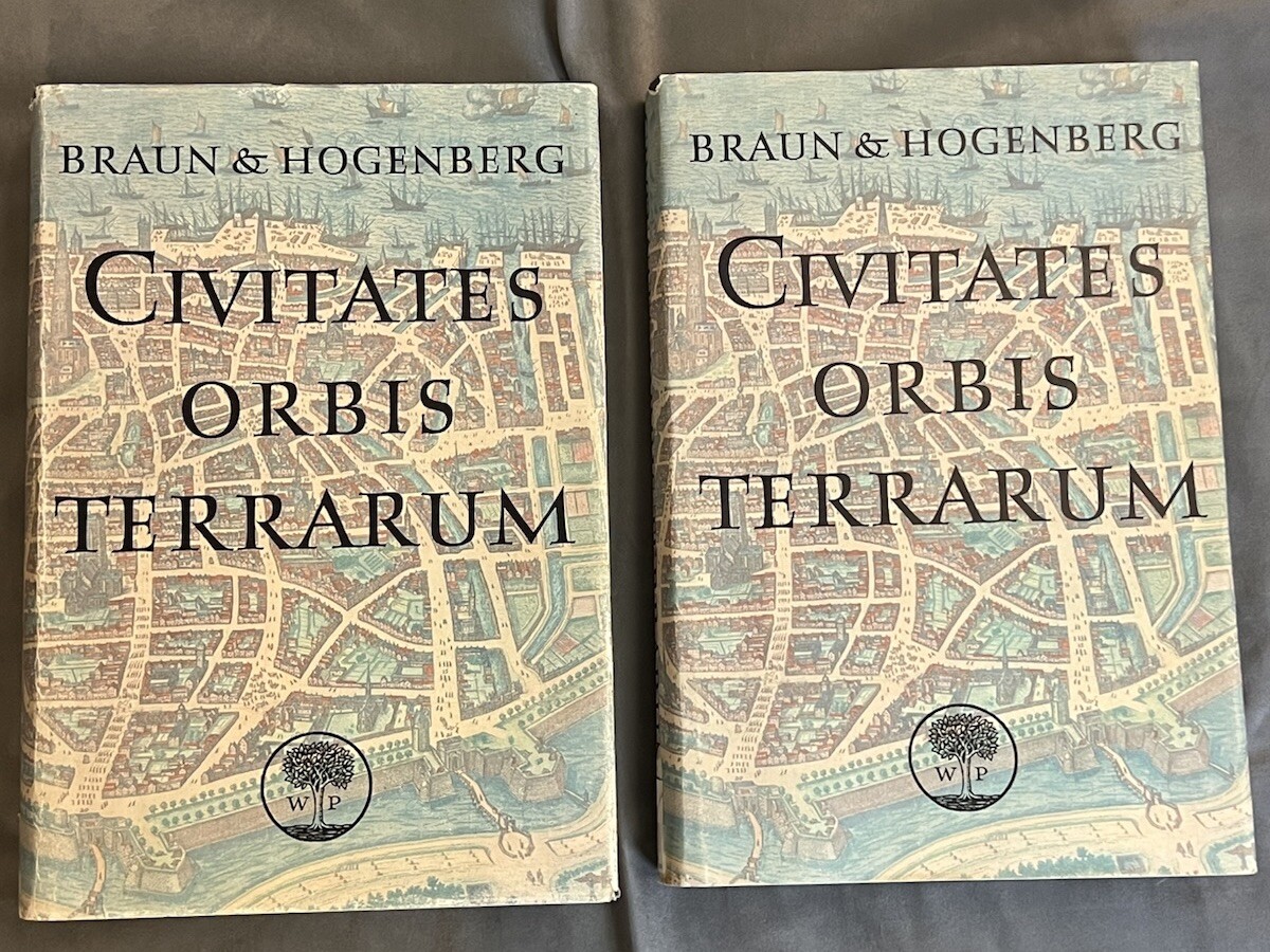 Civitates Orbis Terrarum: The Towns of the World- Braun - Vol 1 & 2 - Ex-Lib