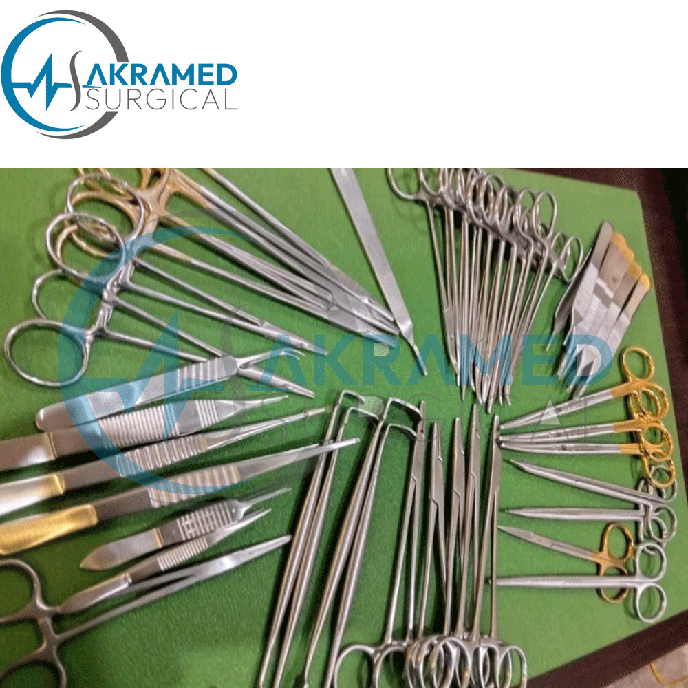 Aesculap Basic Hand Surgery Set 32 PCs With 60 Blades Surgical Instruments