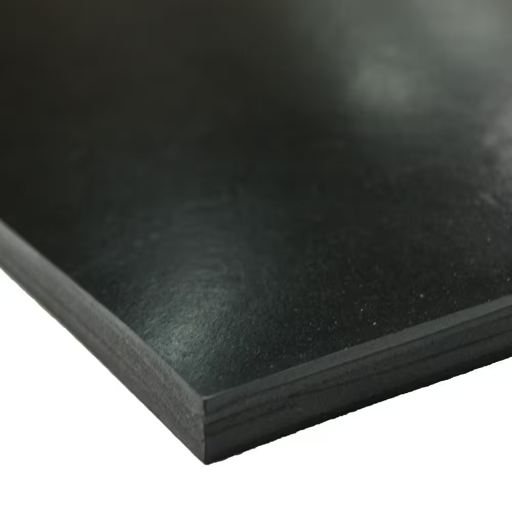 EPDM Rubber Sheet - 1/8 In. Thick X 12 In. Width X 12 In. Length - Black - 60A D EPDM Rubber Sheet - 1/8 In. Thick X 12 In. Width X 12 In. Length - Black - 60A D