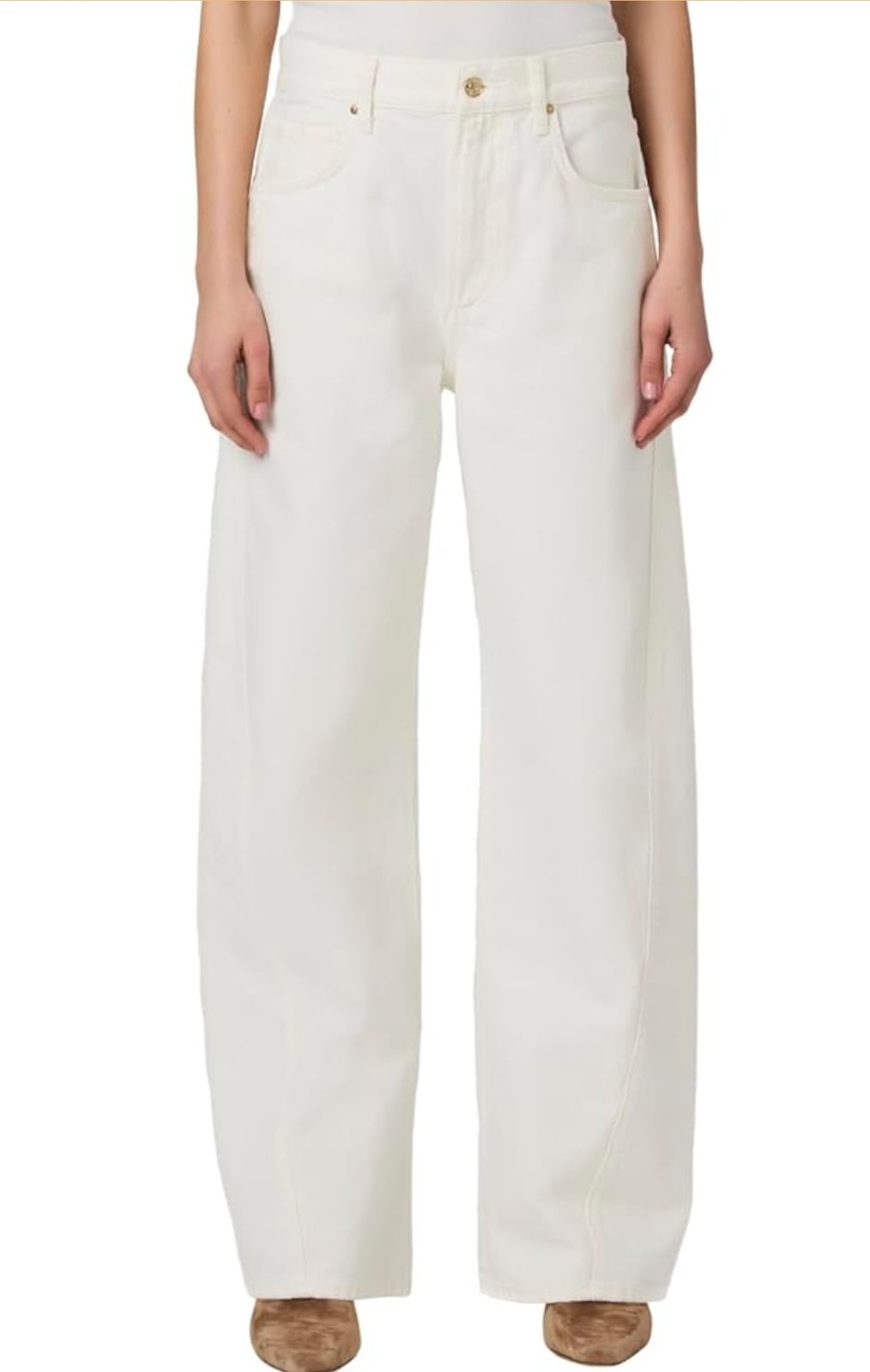 PAIGE ARELLIA 29 WITH TWISTED SEAMS TONAL ECRU HIGH RISE JEANS SIZE 29 $269 PAIGE ARELLIA 29 WITH TWISTED SEAMS TONAL ECRU HIGH RISE JEANS SIZE 29 $269