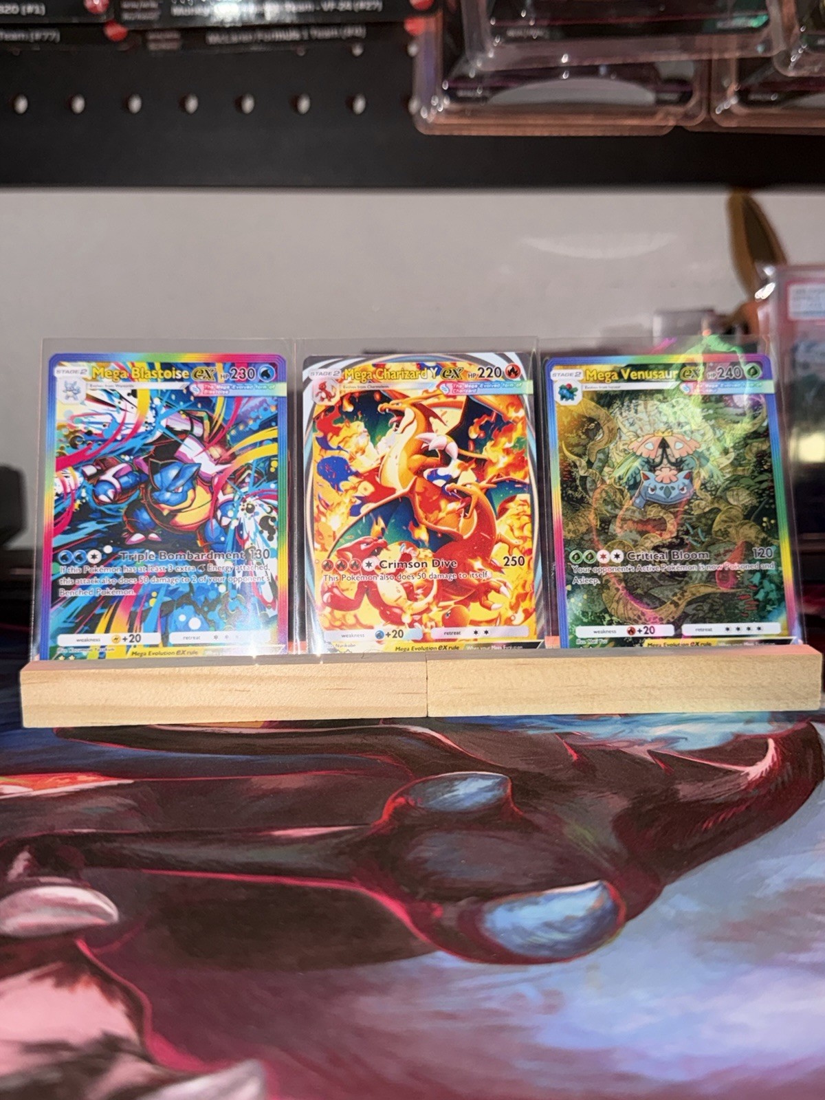 Pocket TCG: Mega Blastoise, Charizard Y, Venusaur - Custom Fan Art Cards Pocket TCG: Mega Blastoise, Charizard Y, Venusaur - Custom Fan Art Cards