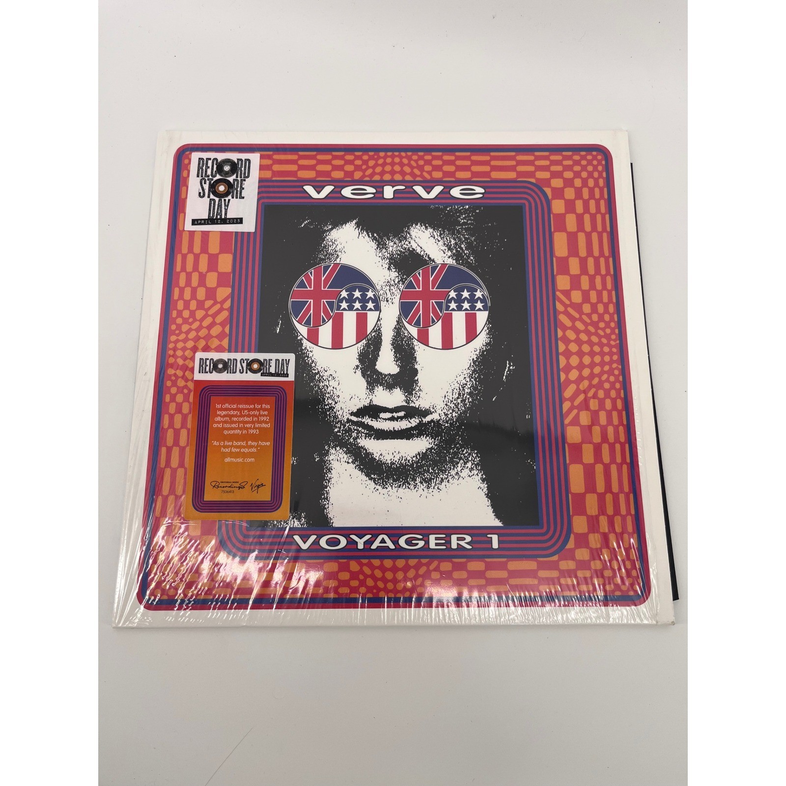 The Verve Voyager 1 Vinyl LP Record Store Day 2023 RSD Limited Edition Live 1992 The Verve Voyager 1 Vinyl LP Record Store Day 2023 RSD Limited Edition Live 1992