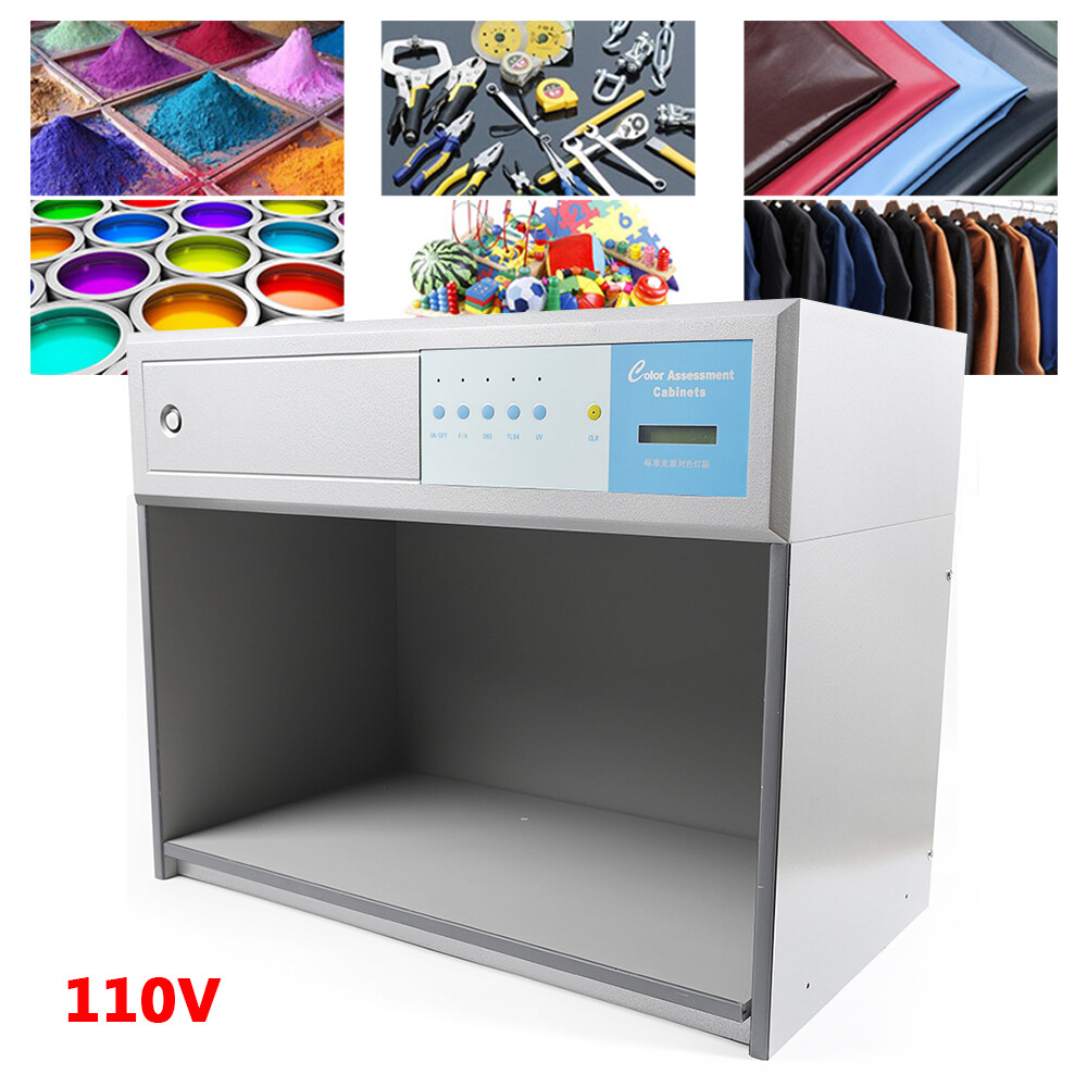Light Booth for Matching Color Assessment Cabinet,Lab Color Matching Light Box