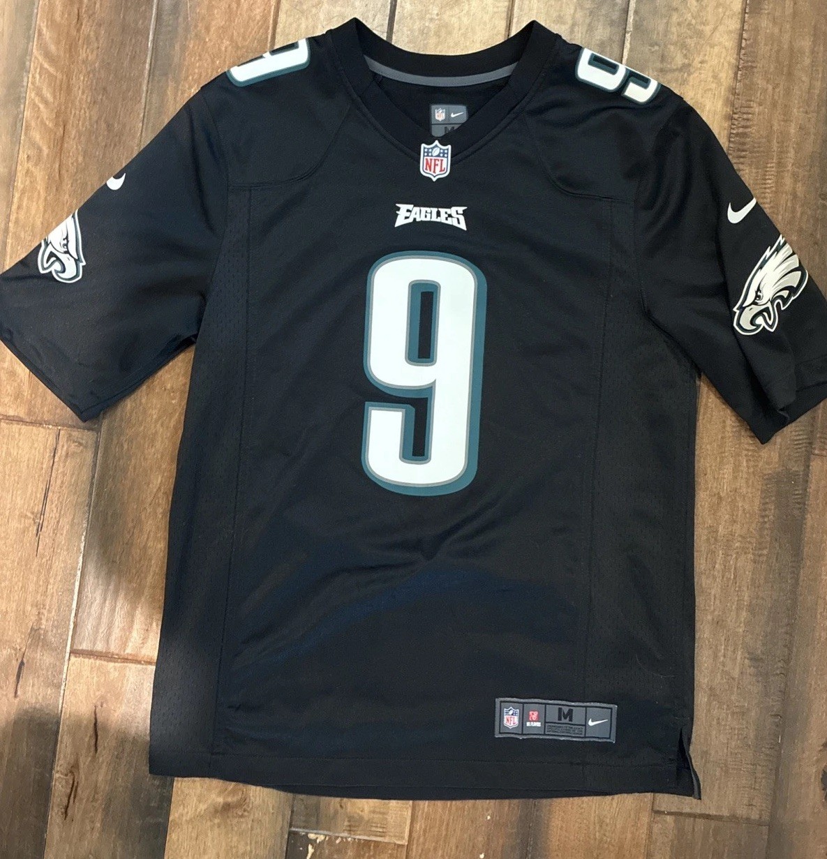 Very Rare Authentic Nick Foles Philadelphia Eagles Jersey 9 Super Bowl Football