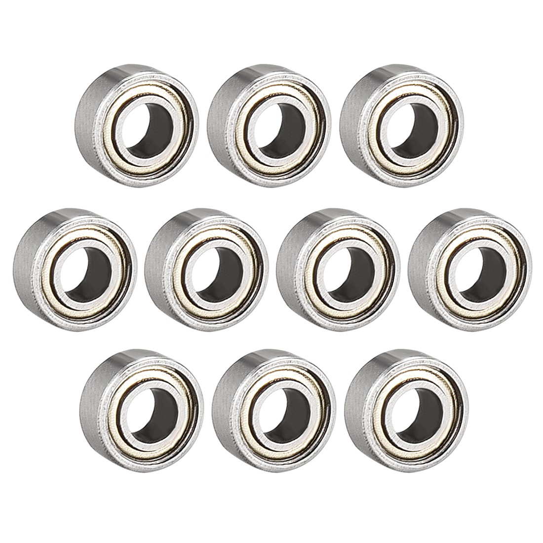 10pcs Deep Groove Ball Bearing 683ZZ Double Shield 3mm x 7mm x 3mm Carbon Steel 10pcs Deep Groove Ball Bearing 683ZZ Double Shield 3mm x 7mm x 3mm Carbon Steel