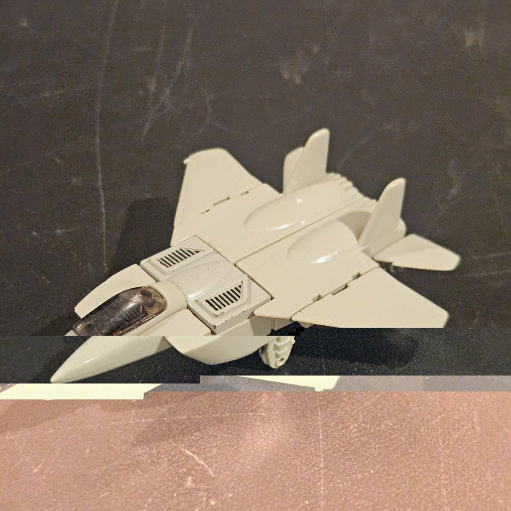 Vintage Bandai Tonka Gobots Figure Leader-1 F-15 Jet 1983 Complete MR-25