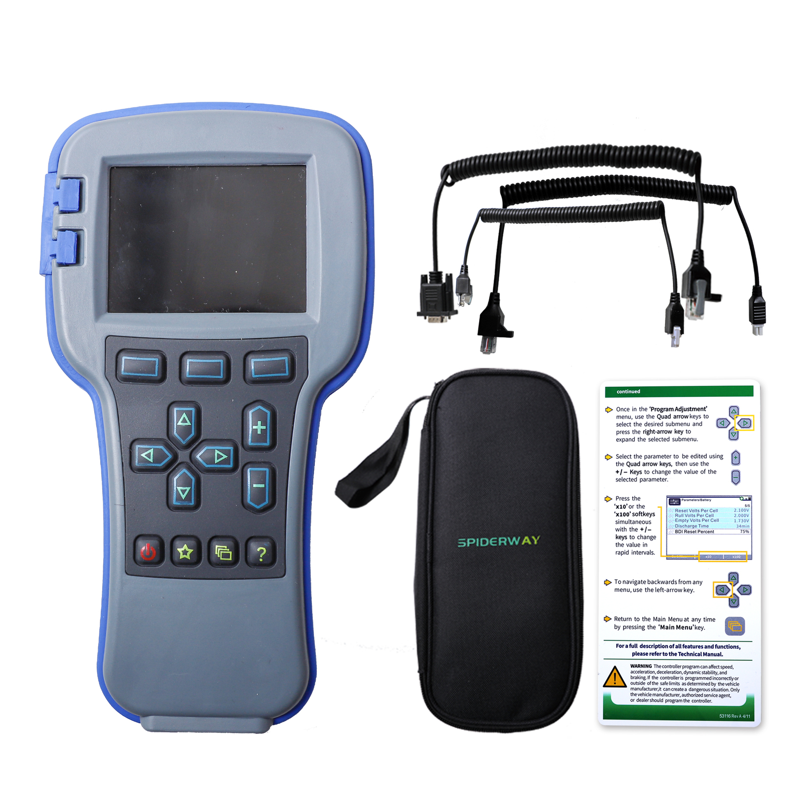 Handheld Controller Programmer OEM Dealer Level for Curtis 1313-4331 1313-4401 Handheld Controller Programmer OEM Dealer Level for Curtis 1313-4331 1313-4401