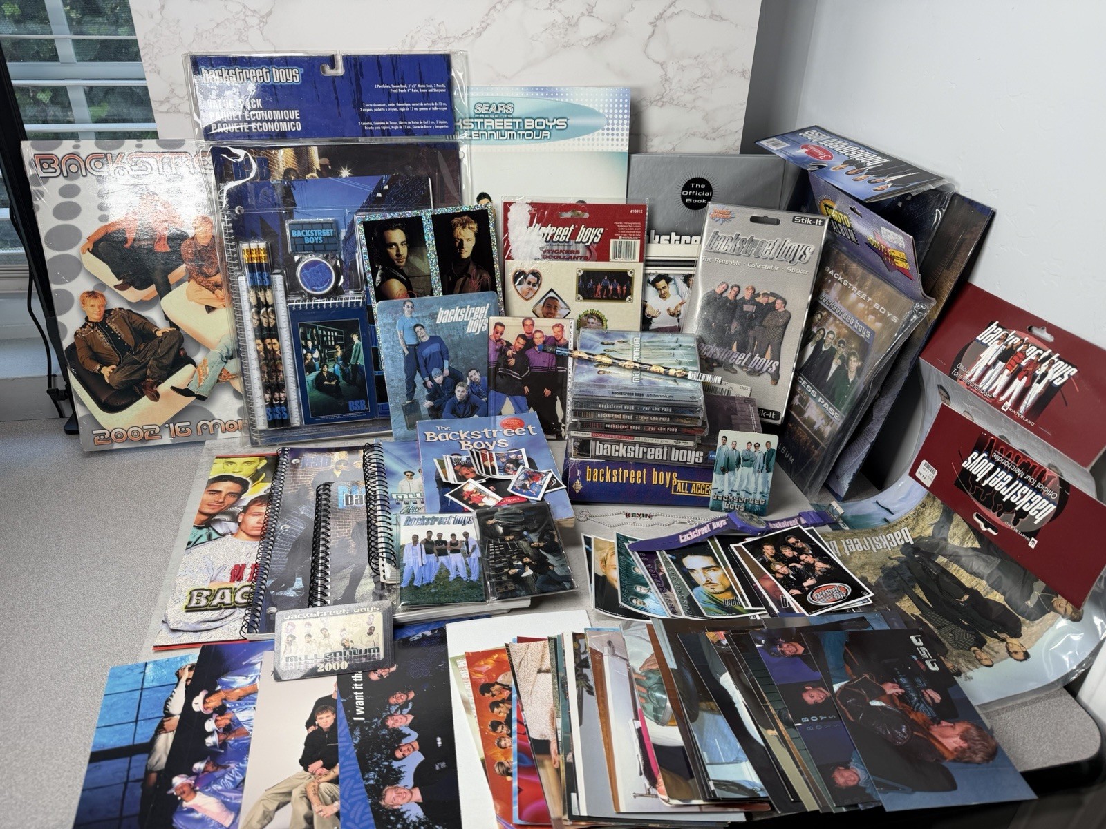 Backstreet Boys Memorabilia Lot Stickers Pictures Magazines Misc. Y2K Vintage Backstreet Boys Memorabilia Lot Stickers Pictures Magazines Misc. Y2K Vintage
