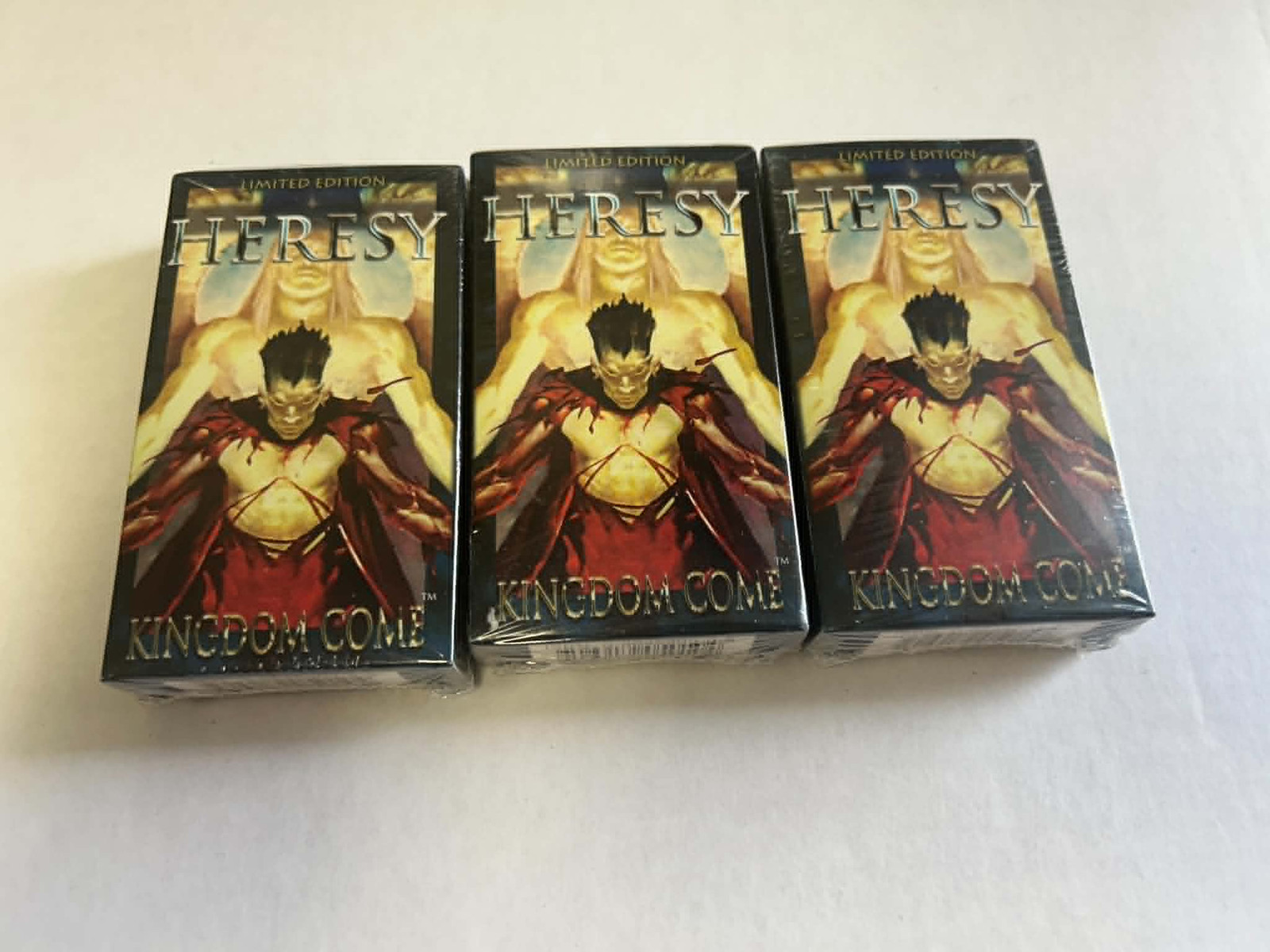Heresy Kingdom Come Starter Deck Limited Edition Sealed Lot of 3 Decks