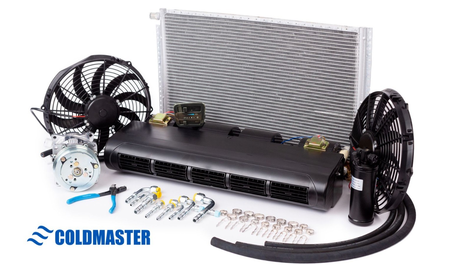 New Upgraded Universal Underdash A/C Kit 228-1B w/Coldmaster Quick Fit System