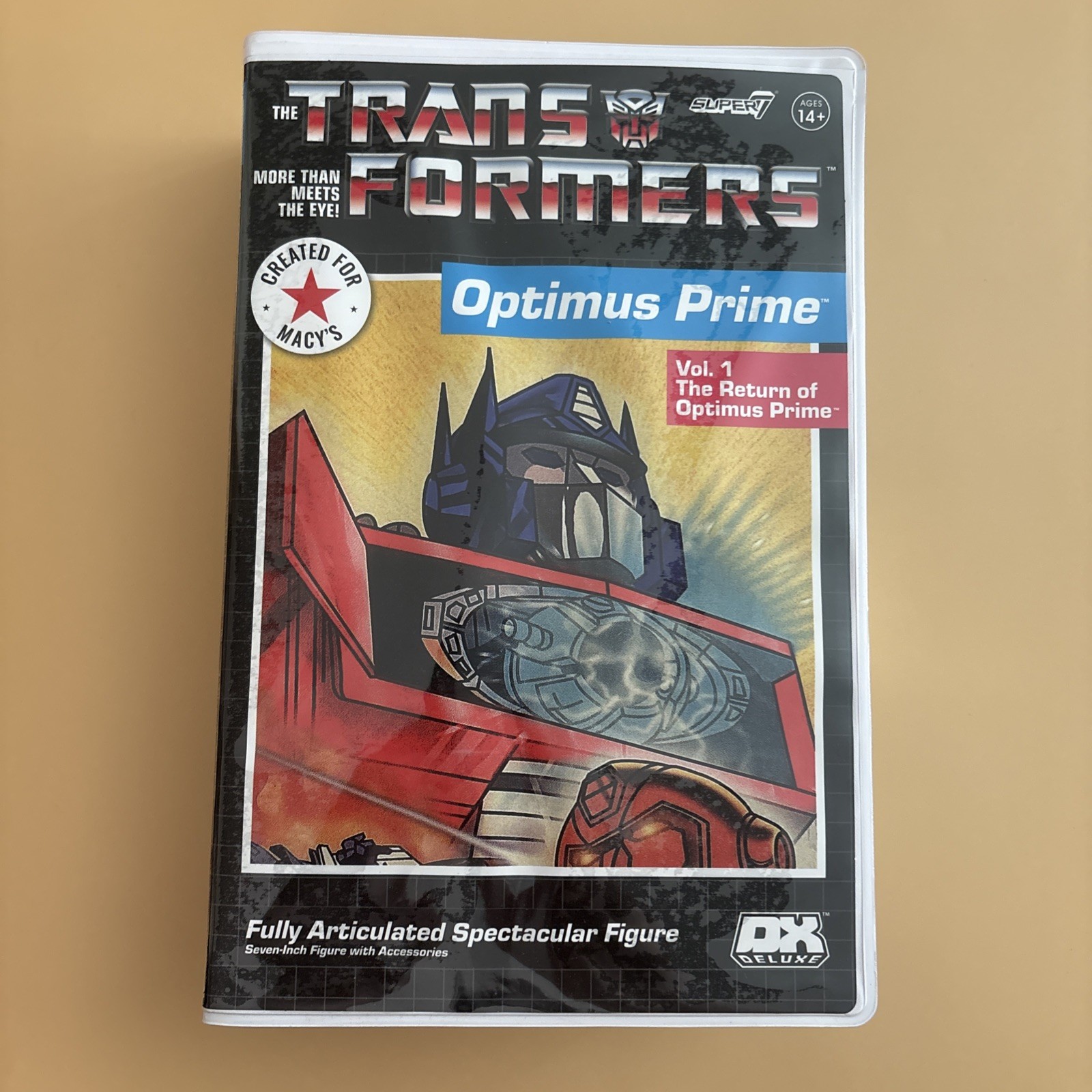 Brand New Sealed Super7 TRANSFORMERS OPTIMUS PRIME DX Macy’s Exclusive Figure Brand New Sealed Super7 TRANSFORMERS OPTIMUS PRIME DX Macy’s Exclusive Figure