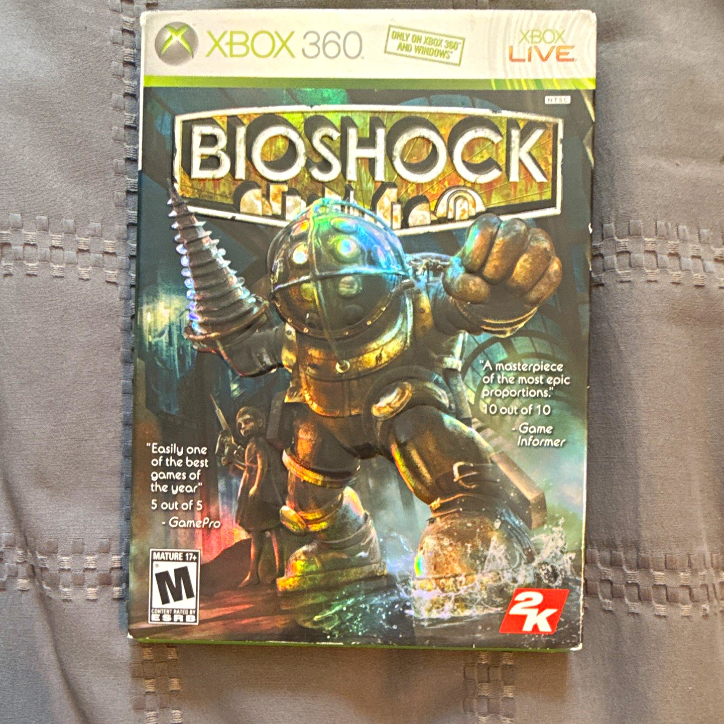 2K BioShock (Microsoft Xbox 360) - with Sleeve - CIB 2K BioShock (Microsoft Xbox 360) - with Sleeve - CIB