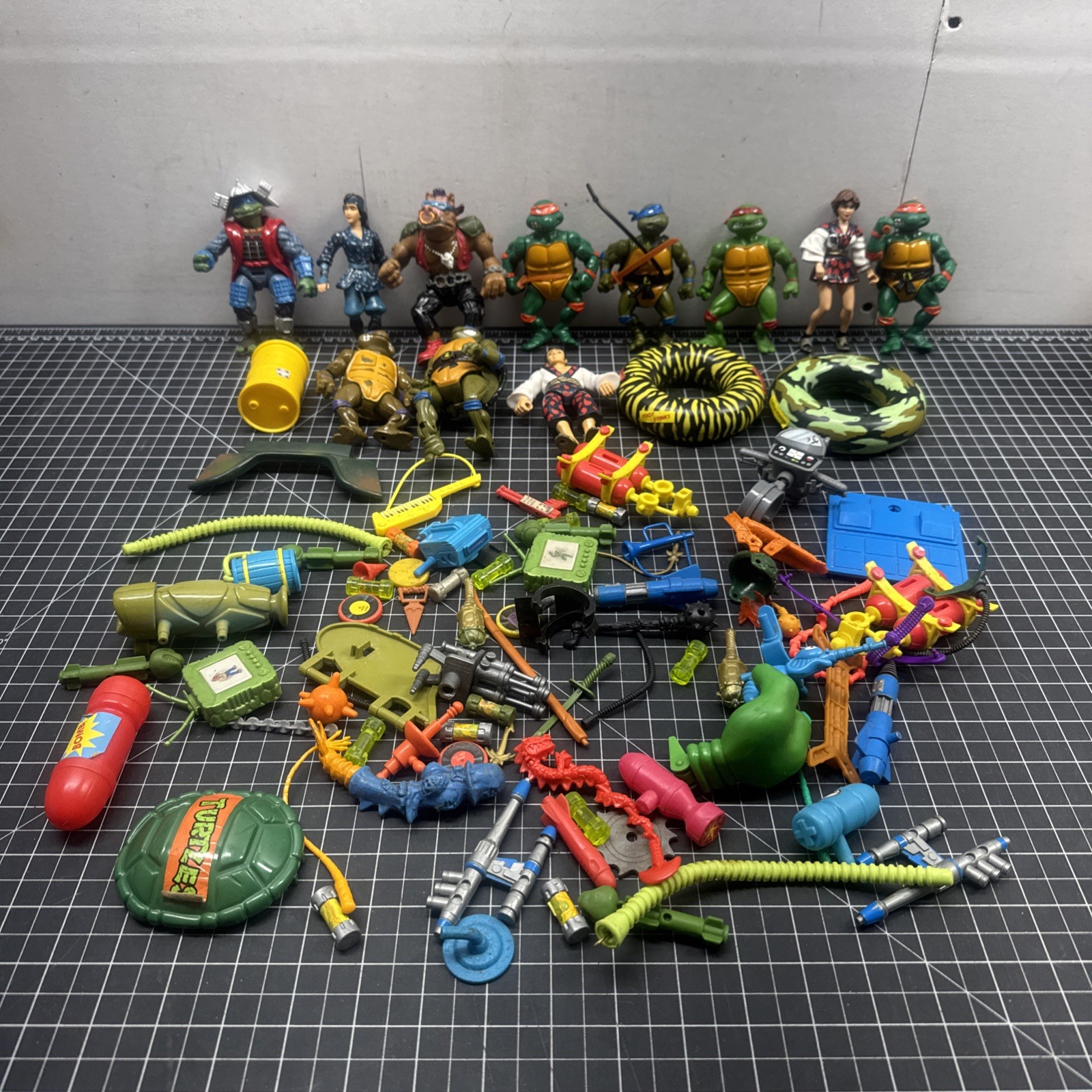 1980s 90s Teenage Mutant Ninja Turtles  TMNT Lot H3B2