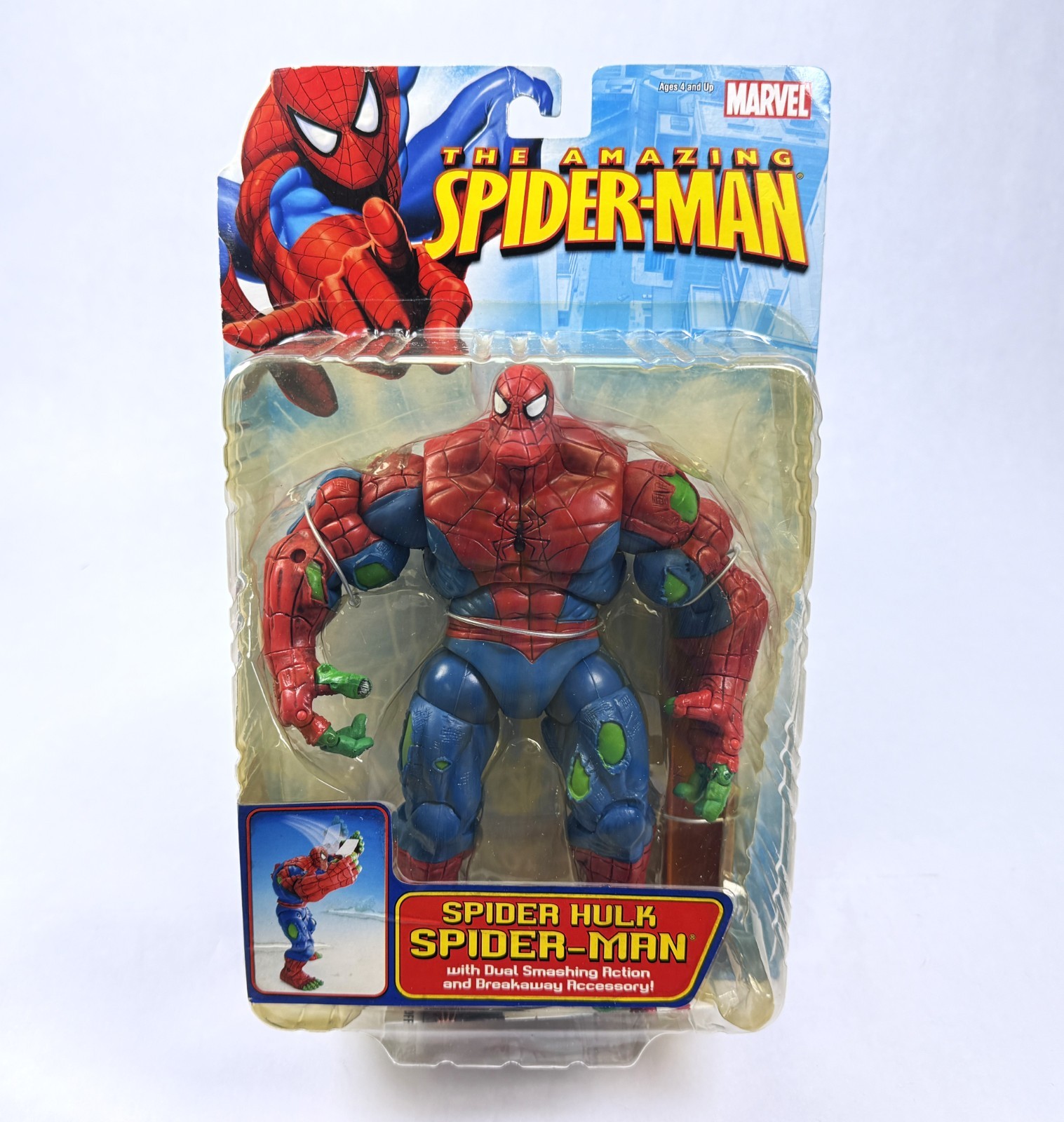 Spider Hulk Spider-Man Amazing Spider-Man Series Figure New 2006 Toybiz Rare Spider Hulk Spider-Man Amazing Spider-Man Series Figure New 2006 Toybiz Rare