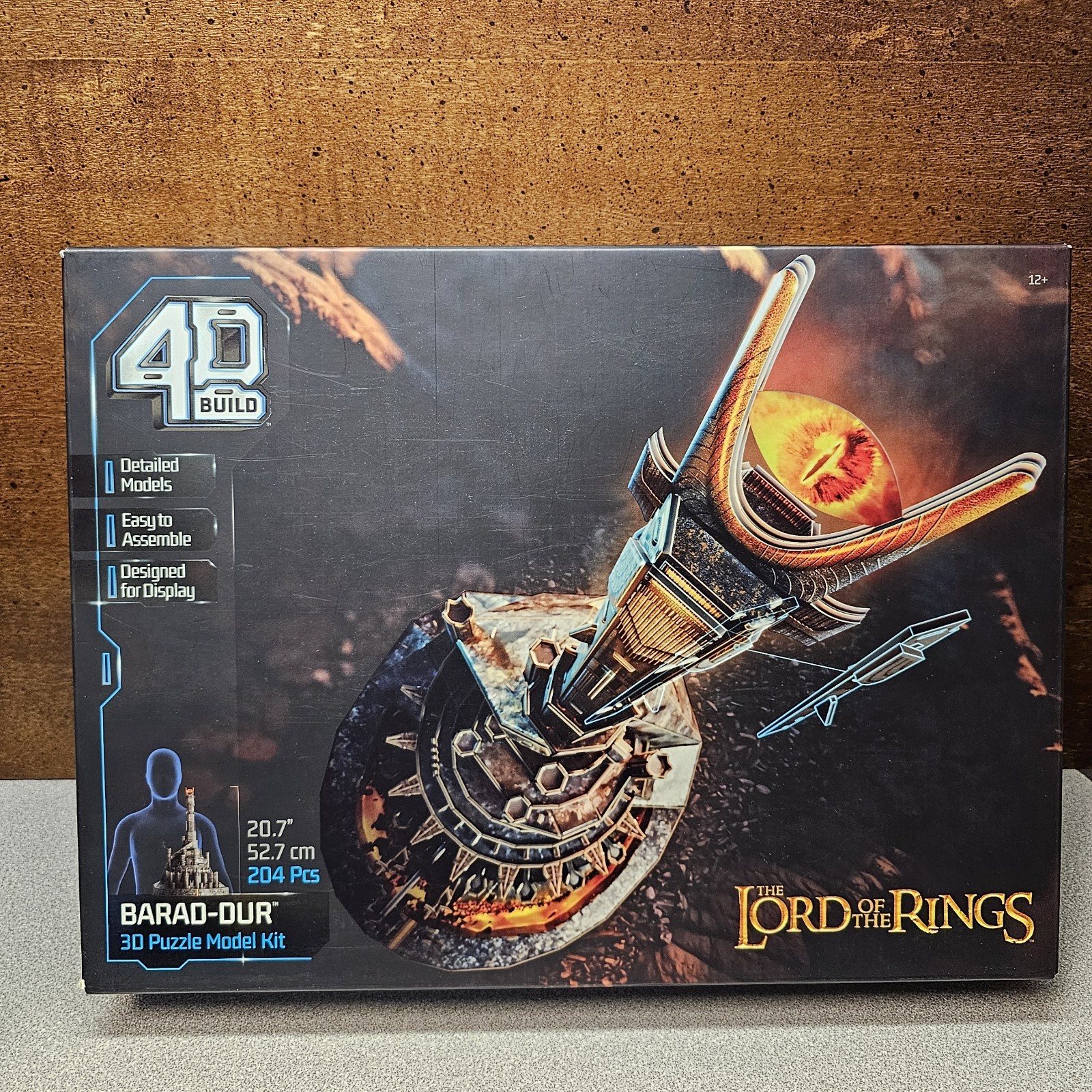 4D Build Lord of the Rings Barad-dur 3D Puzzle, 204 Pcs Lotr 4D Build Lord of the Rings Barad-dur 3D Puzzle, 204 Pcs Lotr