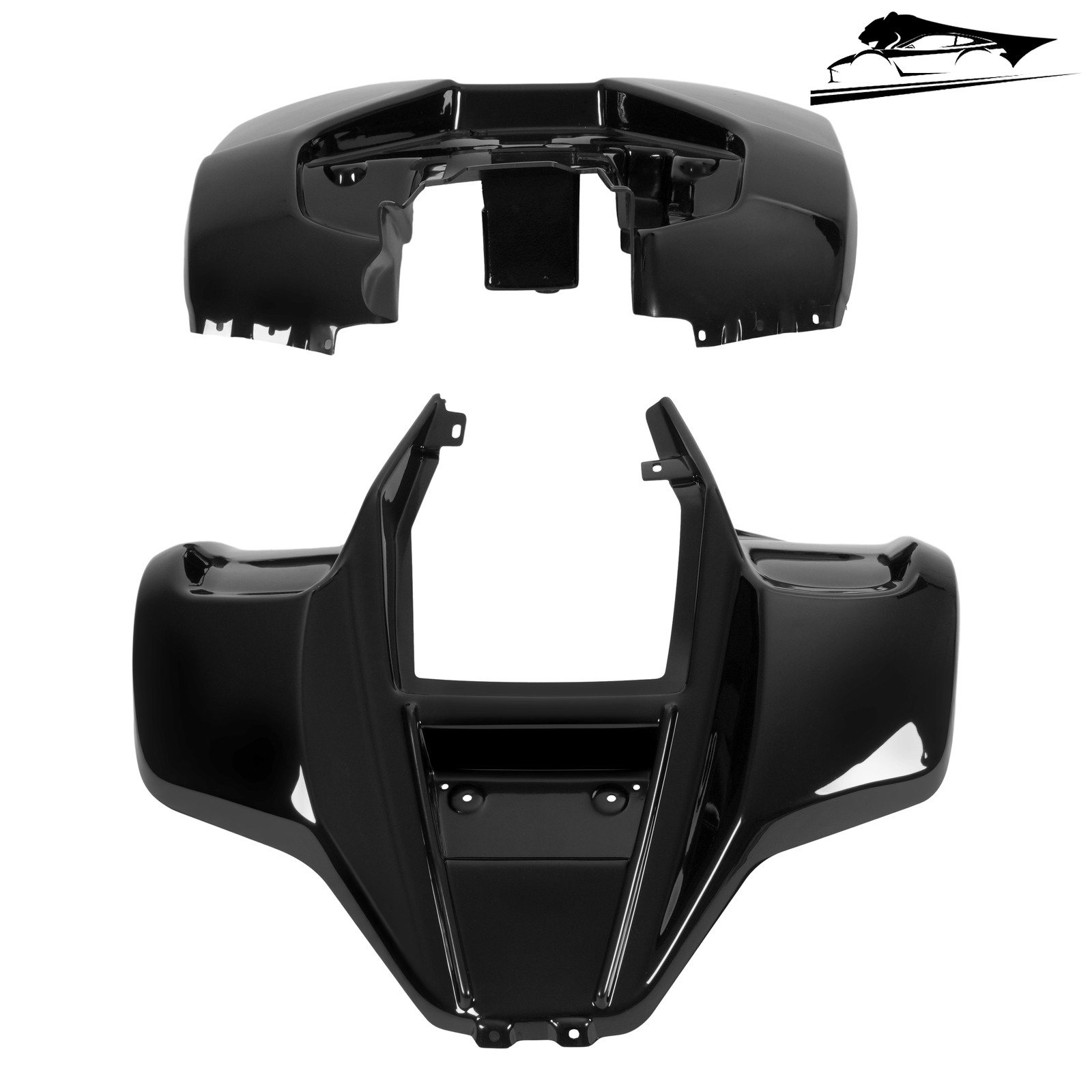 Black Fairing Front & Rear Fender Body Kit For Suzuki LT80 & Kawasaki KFX80 Black Fairing Front & Rear Fender Body Kit For Suzuki LT80 & Kawasaki KFX80