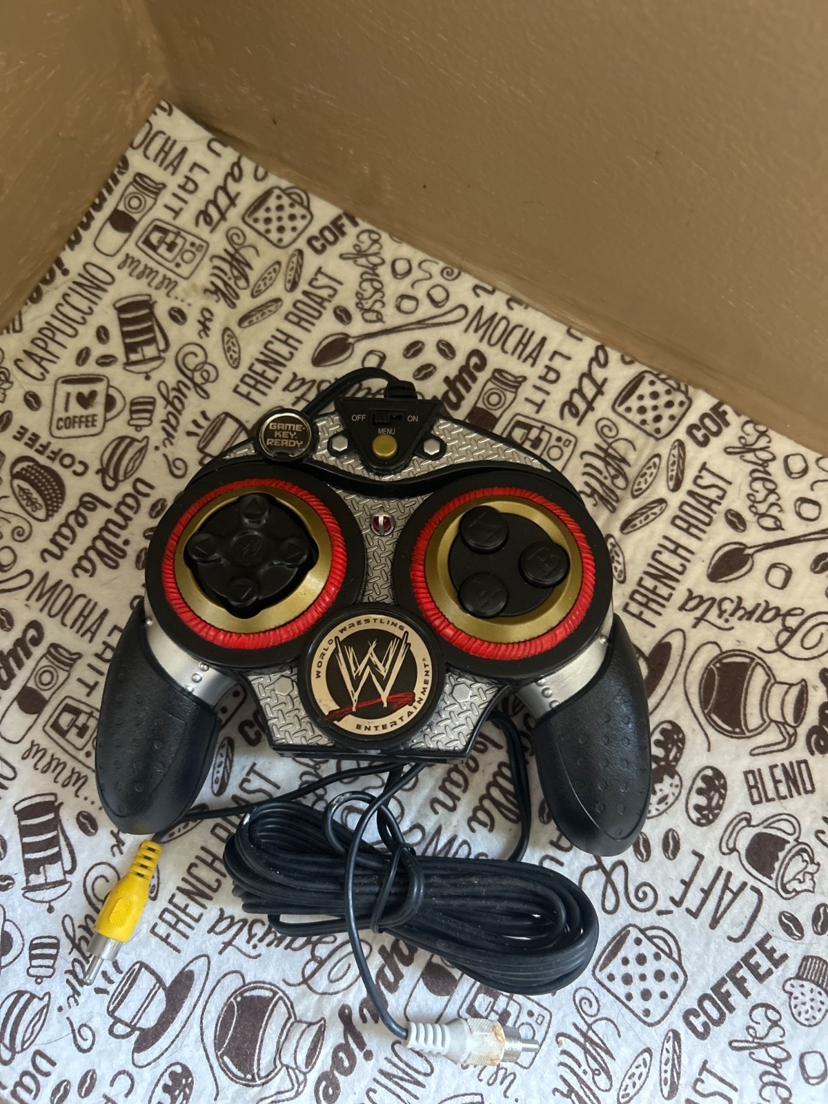 Vintage JAKKS WWE Plug And Play Game Controller 2005