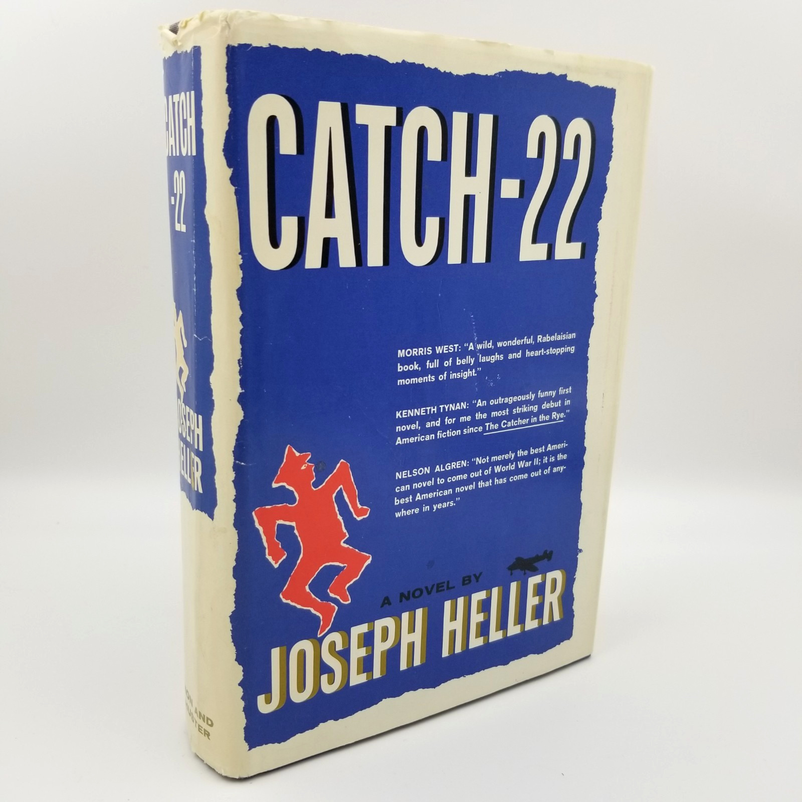 Catch-22 by Joseph Heller 1961 Simon & Schuster Signed 1st Ephemera HCDJ