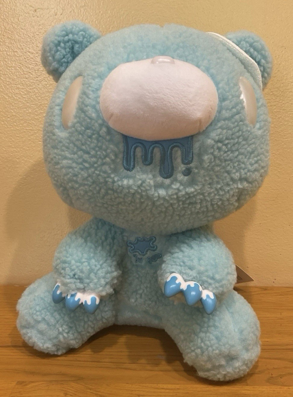 Chax GP Gloomy The Naughty Grizzly Bear Plush Angelook Variation Blue Angel NWT Chax GP Gloomy The Naughty Grizzly Bear Plush Angelook Variation Blue Angel NWT