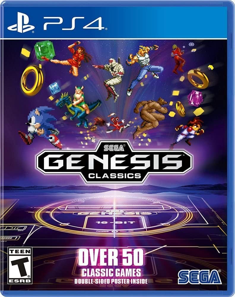 PS4 SEGA Genesis Classics (Sony PlayStation 4, 2018) PS4 SEGA Genesis Classics (Sony PlayStation 4, 2018)