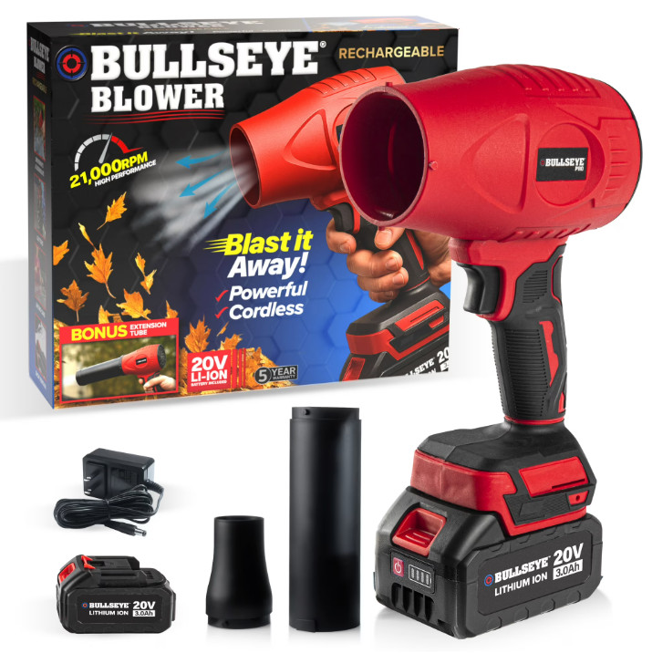 Rechargeable Cordless Leaf Dust Air Blaster 21,000 RPM with 20V Rechargeable Cordless Leaf Dust Air Blaster 21,000 RPM with 20V