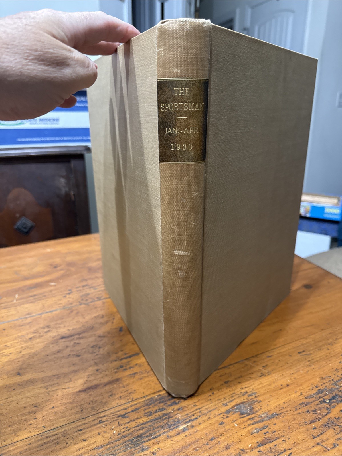 THE SPORTSMAN Magazine Complete Bound Volume VII 1930 Jan- Apr. 4 Issues NICE THE SPORTSMAN Magazine Complete Bound Volume VII 1930 Jan- Apr. 4 Issues NICE