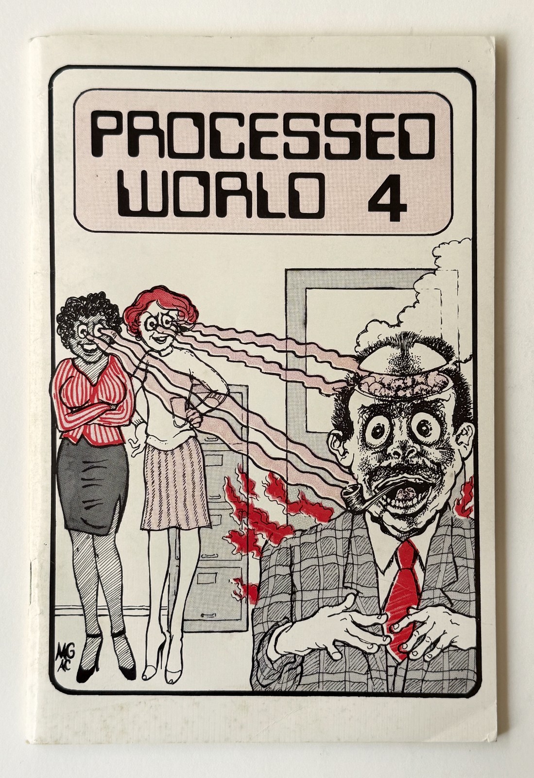 Processed World #4 Zine 1980s Anti-Work Anti-Tech Underground San Francisco Rare Processed World #4 Zine 1980s Anti-Work Anti-Tech Underground San Francisco Rare