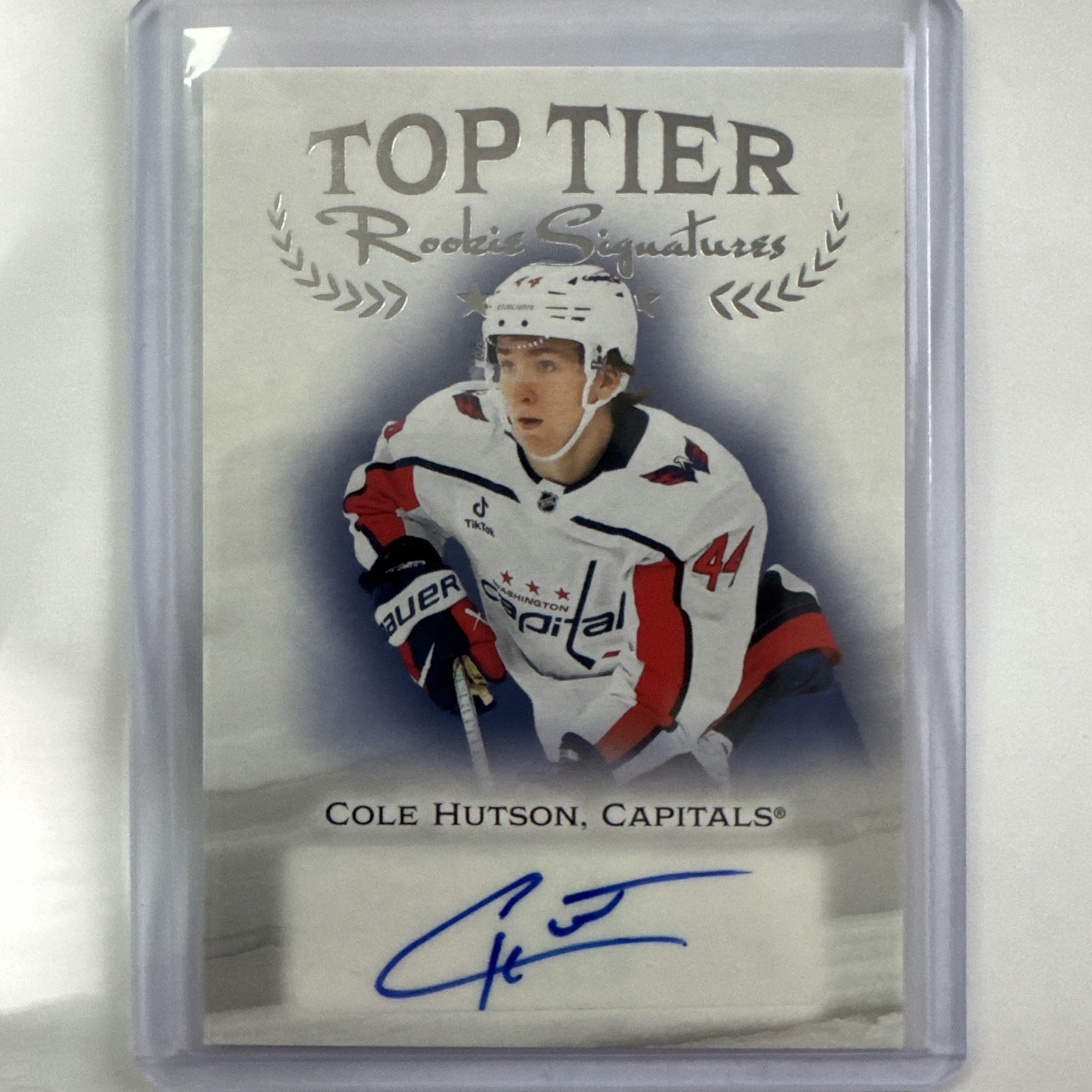 2026-27 UD ARTIFACTS COLE HUTSON TOP TIER ROOKIE SIGNATURES AUTO #TTR-CH
