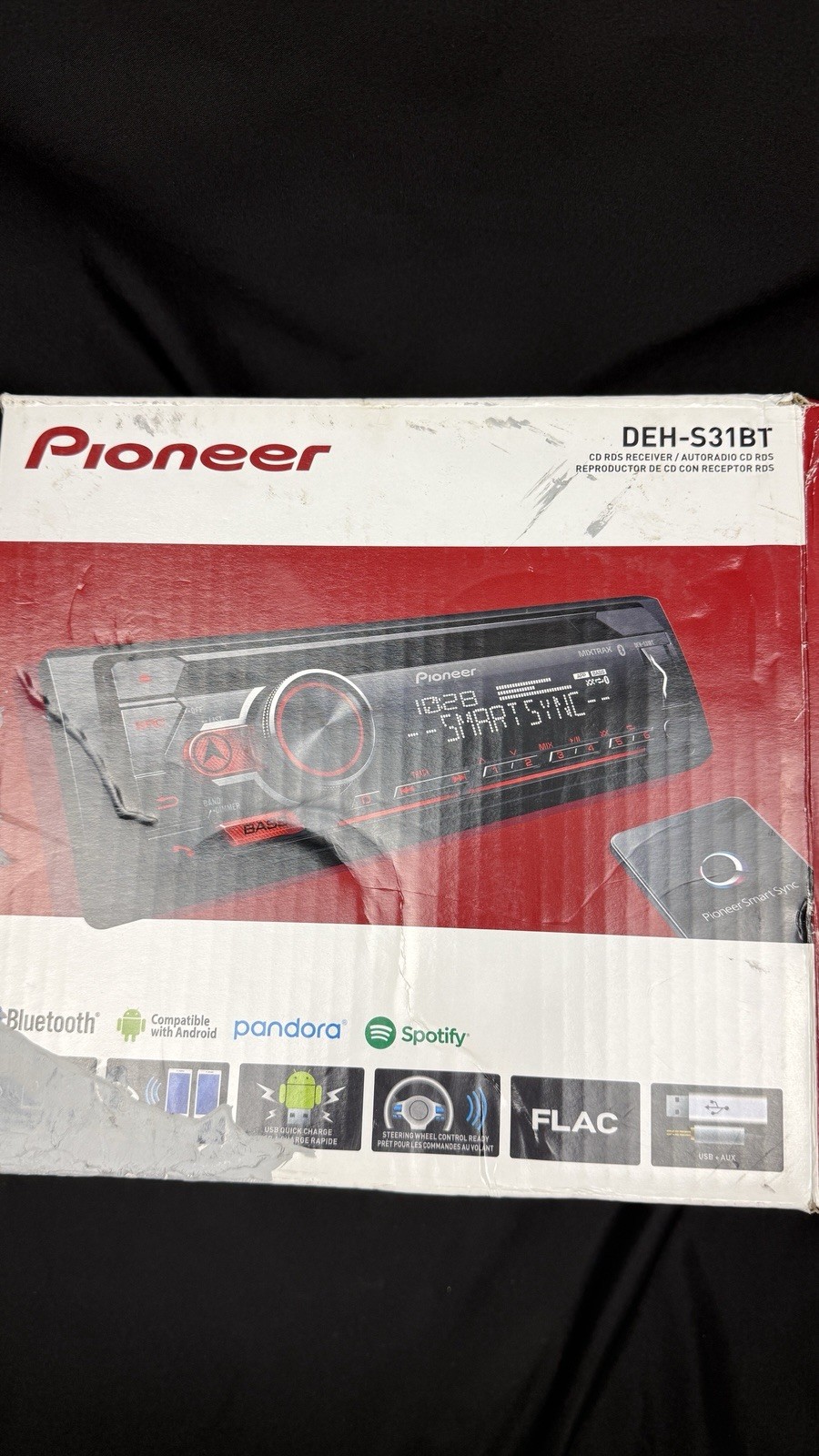 Pioneer DEH-S31BT CD Receiver Open Box Car Hifi Audio Pioneer DEH-S31BT CD Receiver Open Box Car Hifi Audio