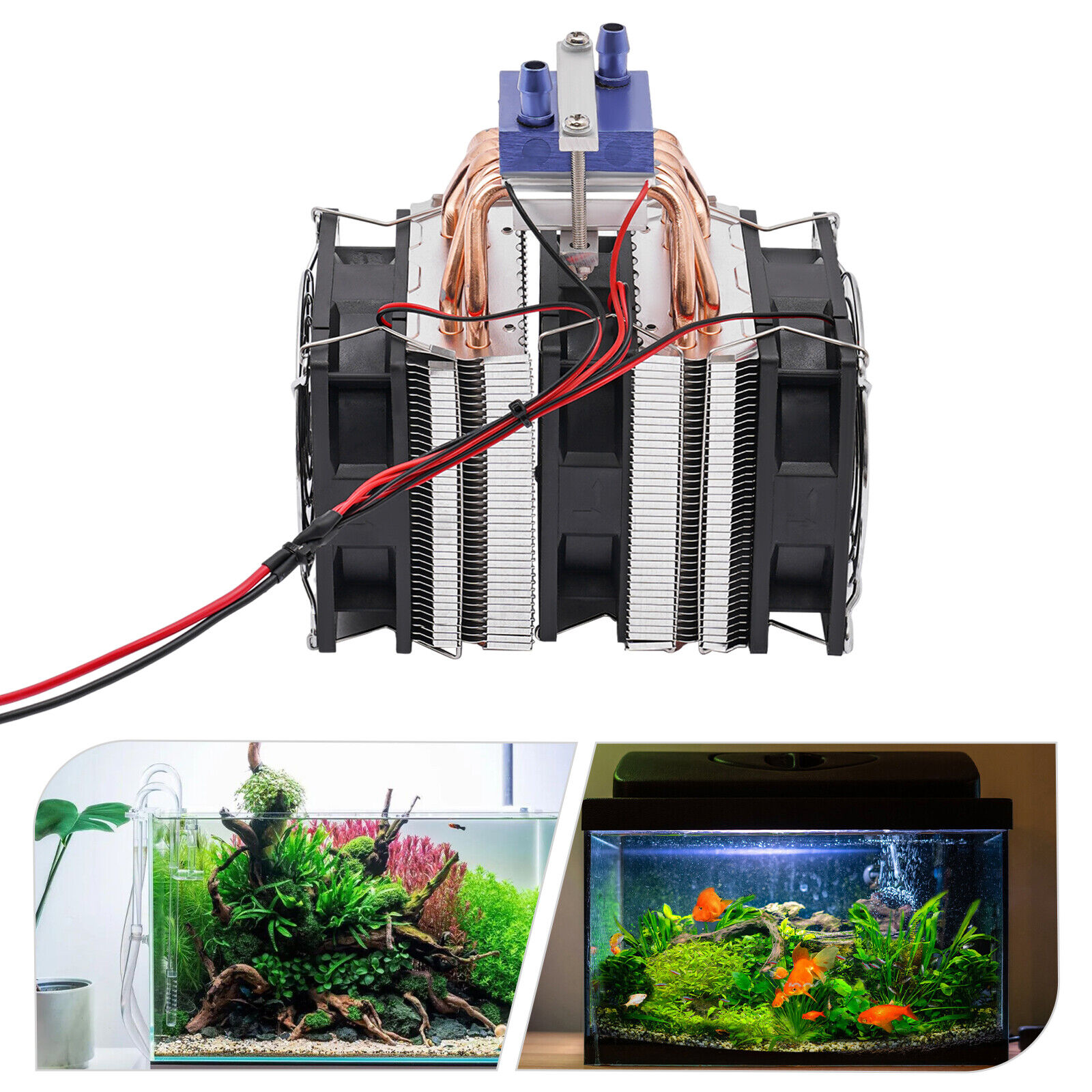 180w Water Chiller Cooler Refrigerator Cooling Machine for 40l Fish Tank