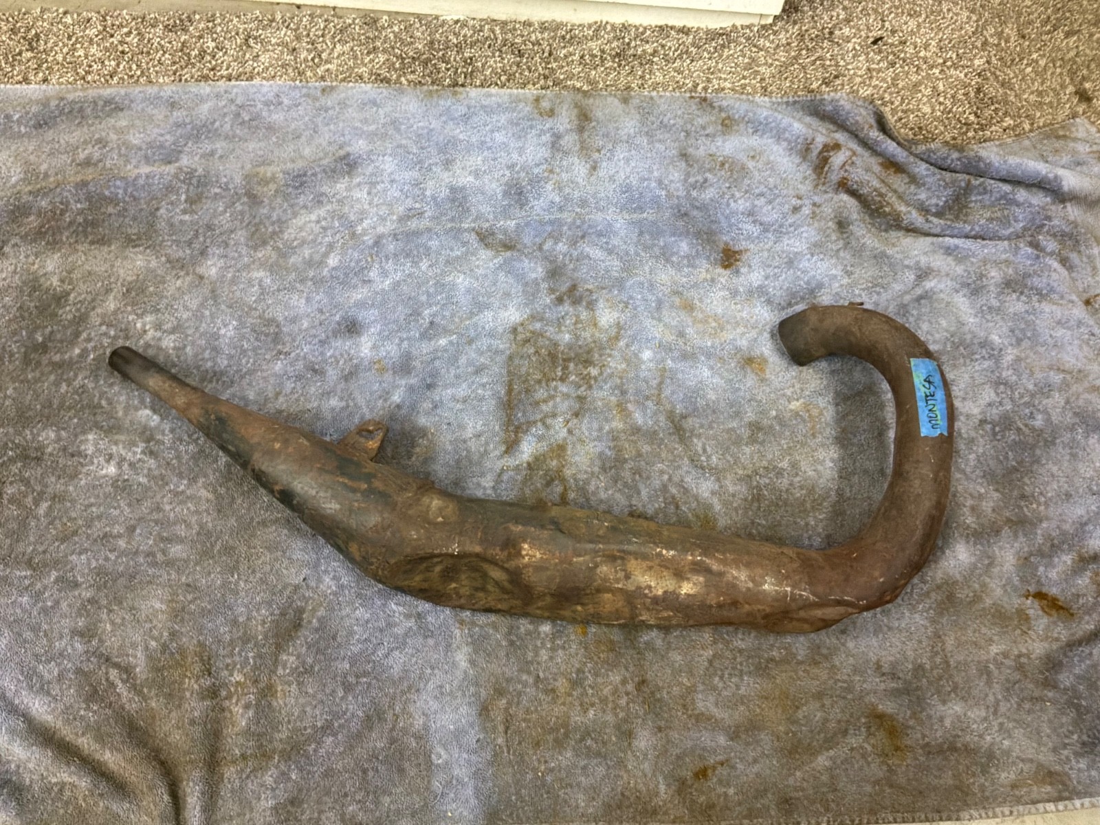 1972 ? Montesa Cappra 250 Exhaust Pipe Vintage Ahrma MX Calvmx