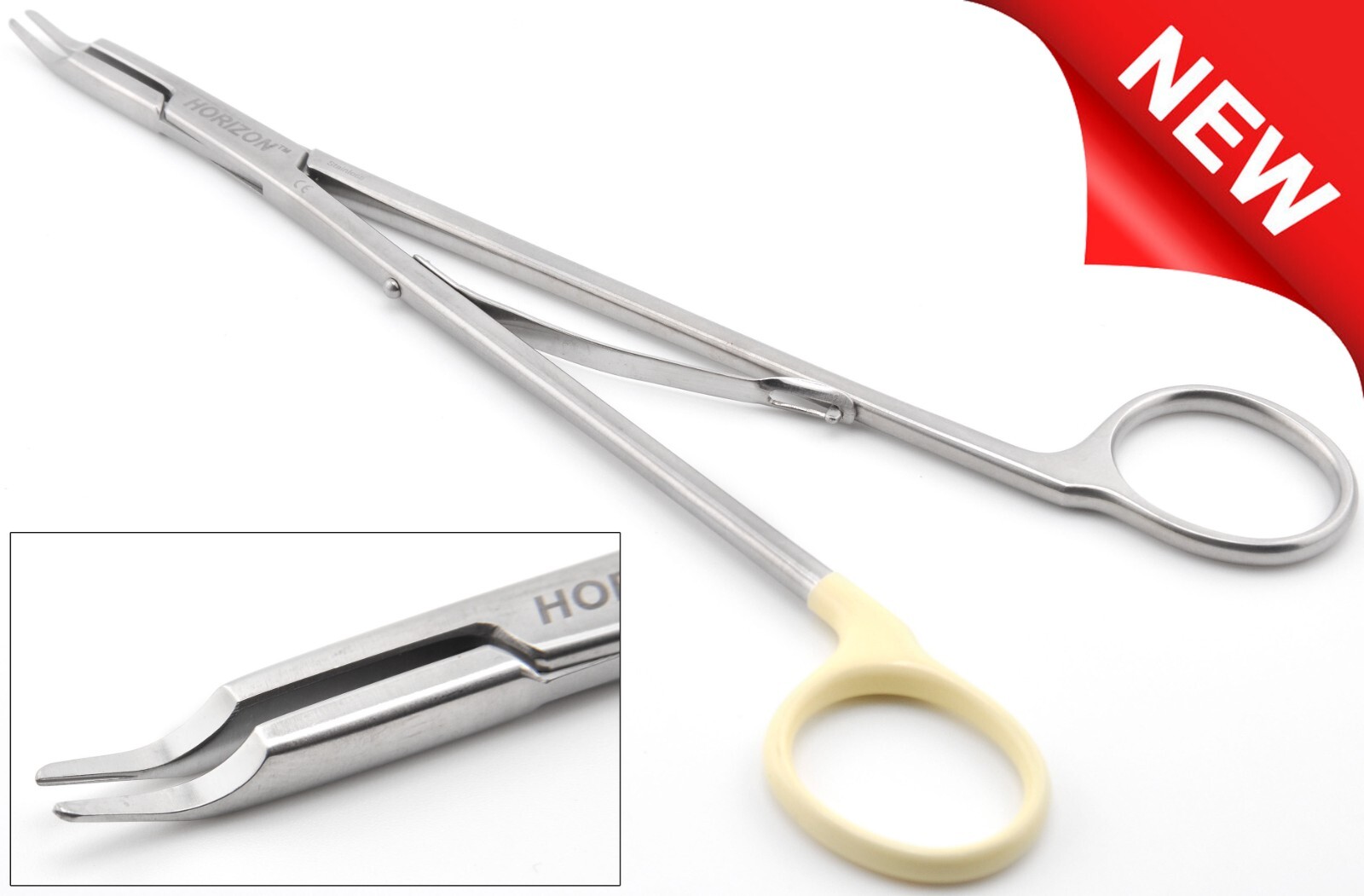 HORIZON 137081 TELEFLEX PILLING WECK Open Ligating Curved SMALL Clip Applier 8