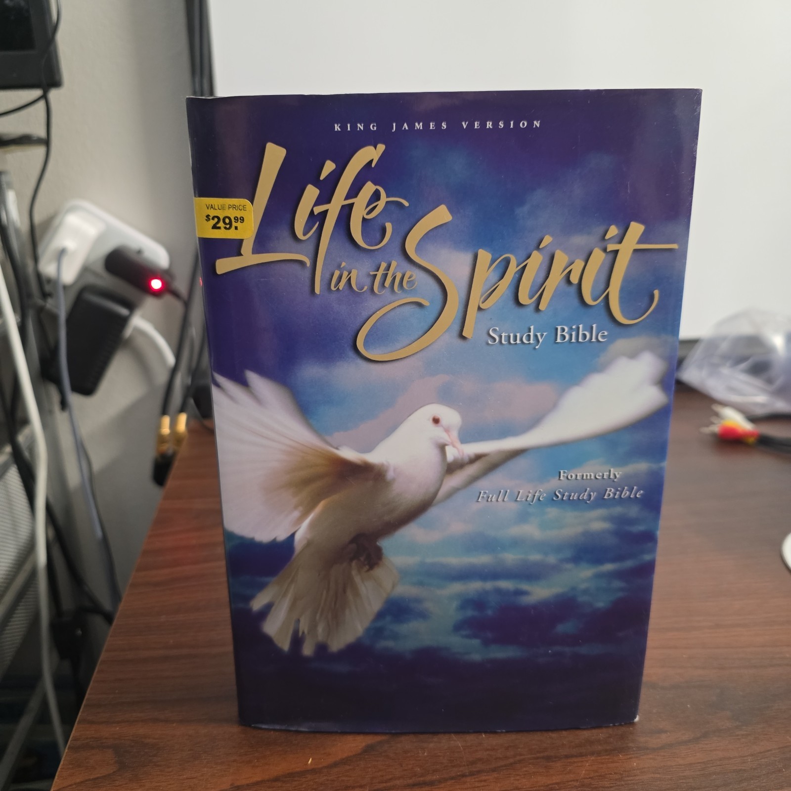 KJV Life in the Spirit Study Bible Hardcover Red Letter Zondervan Full Life