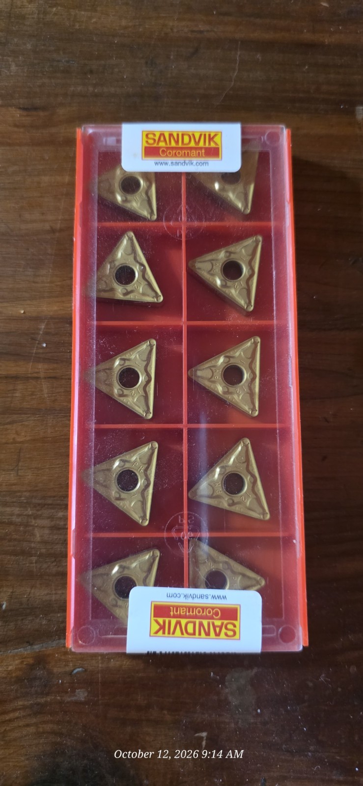 Sandvik TNMG 22 04 12-PM New Carbide Inserts Sandvik TNMG 22 04 12-PM New Carbide Inserts
