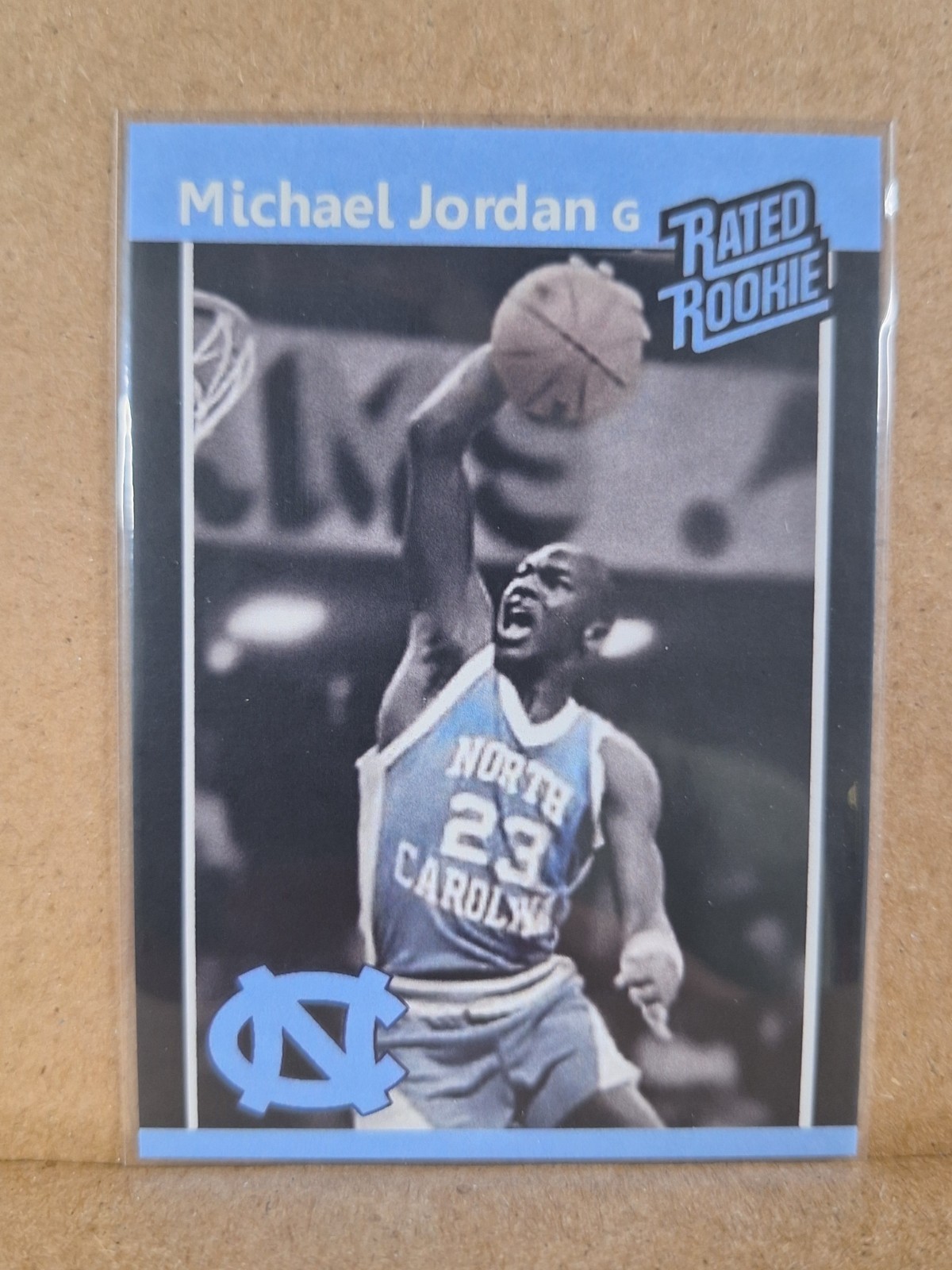 Michael Jordan Rated Rookie Printed in 1983 Well Centered Michael Jordan Rated Rookie Printed in 1983 Well Centered